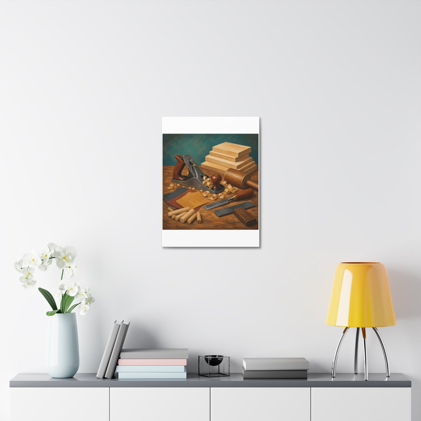 Classic Woodworking Tools Hobby Canvas Art
