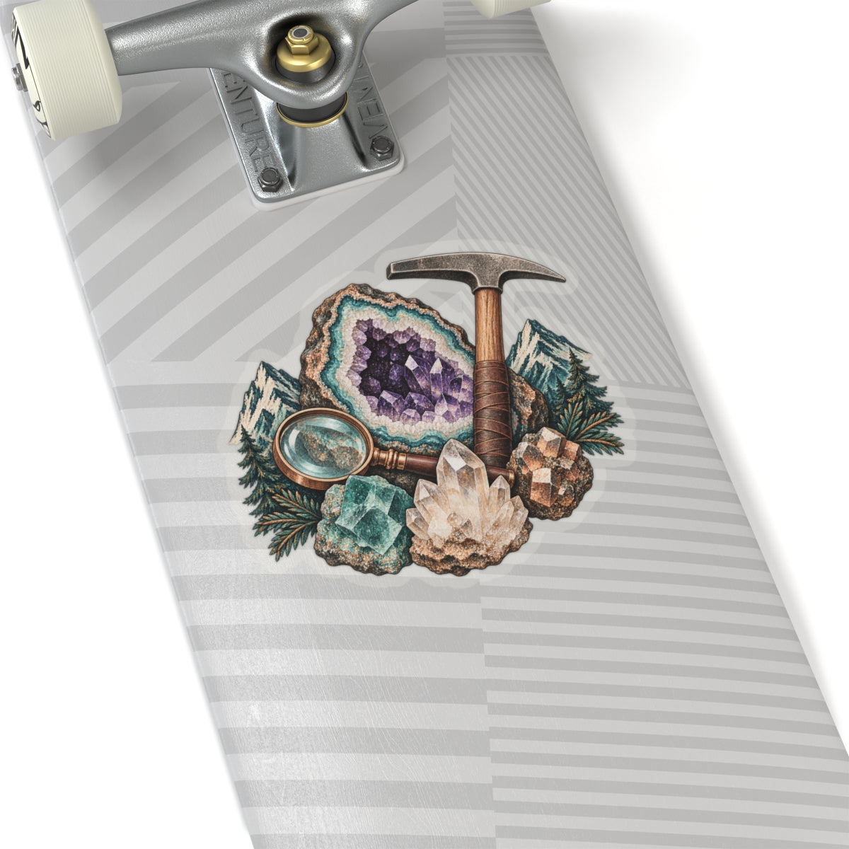 Vintage Geode and Rockhounding Field Kit Sticker