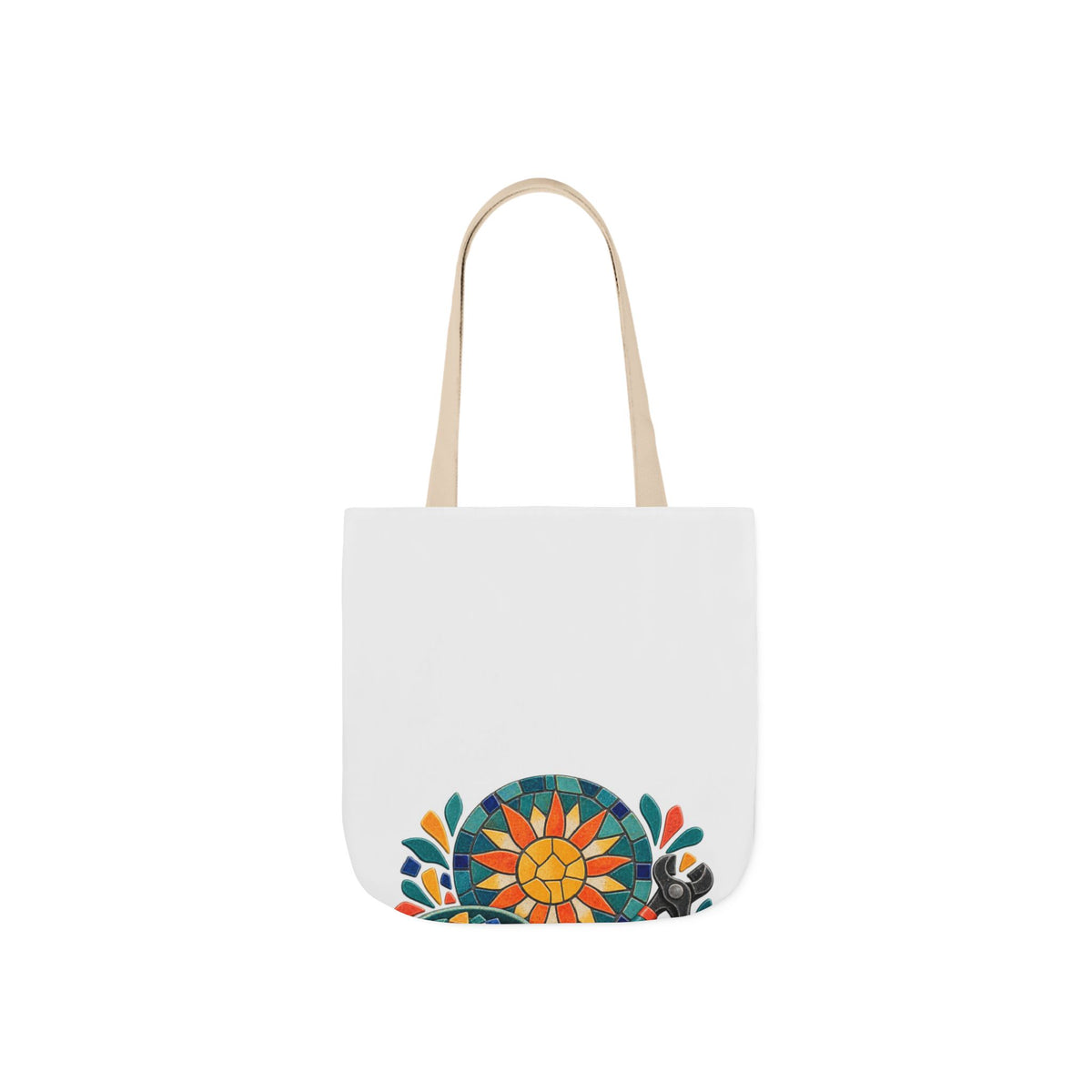 Sunburst Mosaic Making Workshop Tote Bag