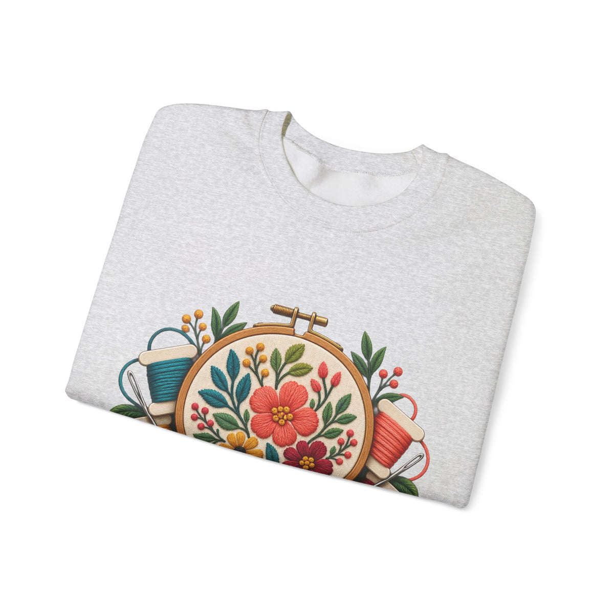 Botanical Embroidery Workshop Sweatshirt