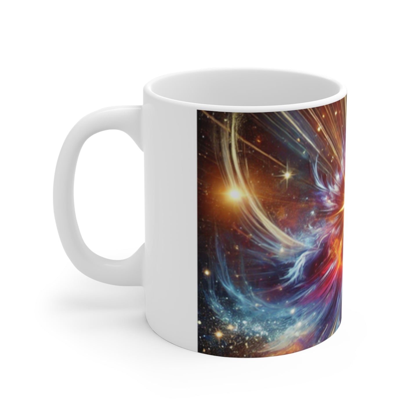 Cosmic Starburst Energy Abstract Space Coffee Mug Astronomy Gift