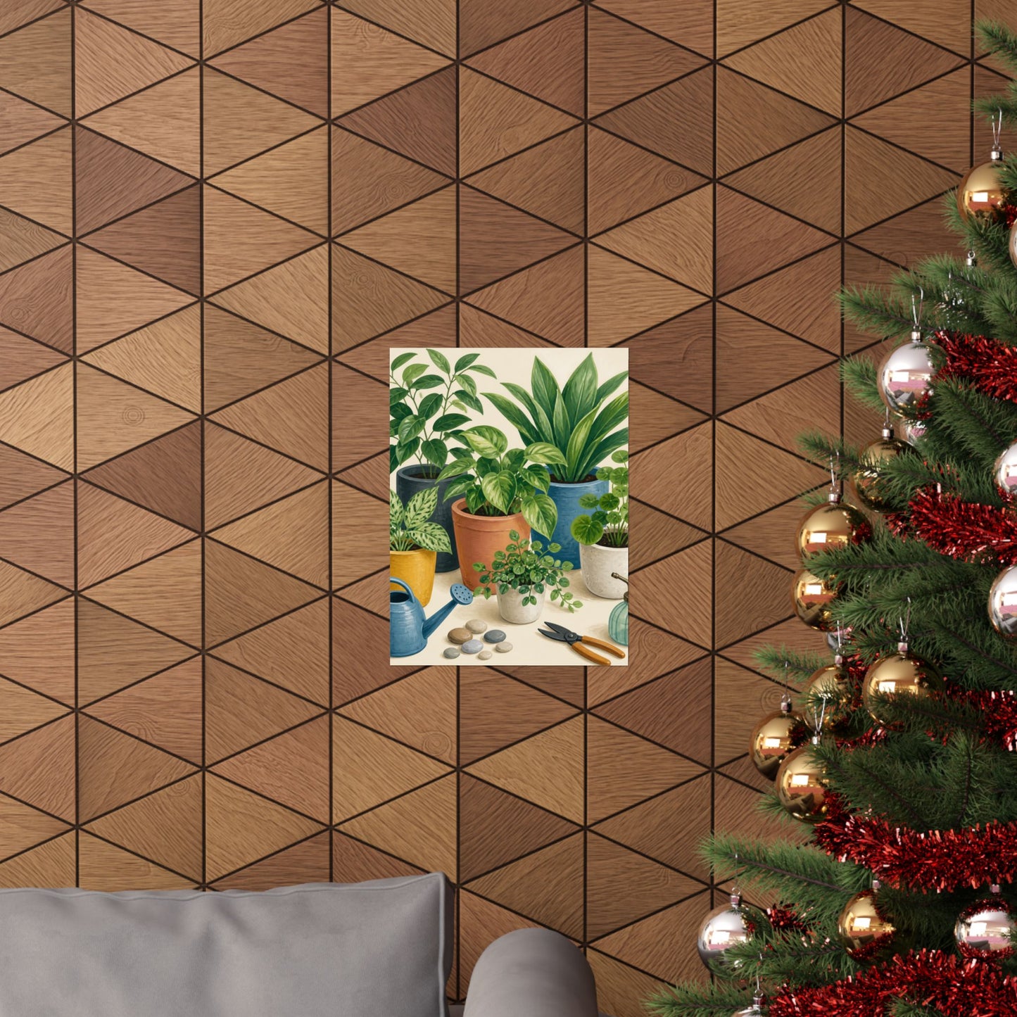Calm Indoor Houseplant Collection Art Poster