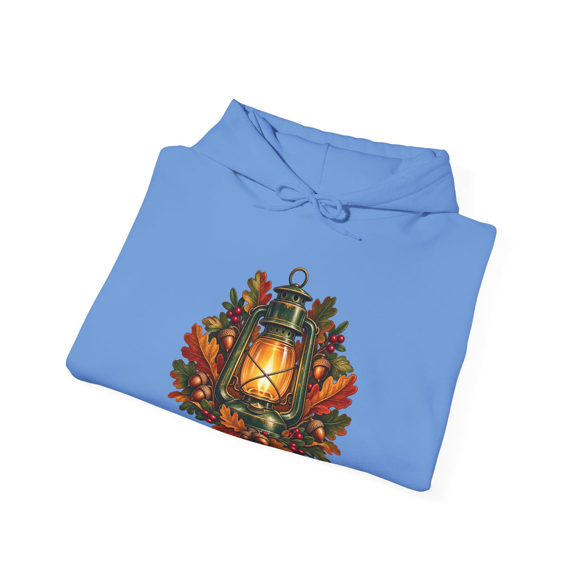 Autumn Oak Lantern and Acorns Hoodie