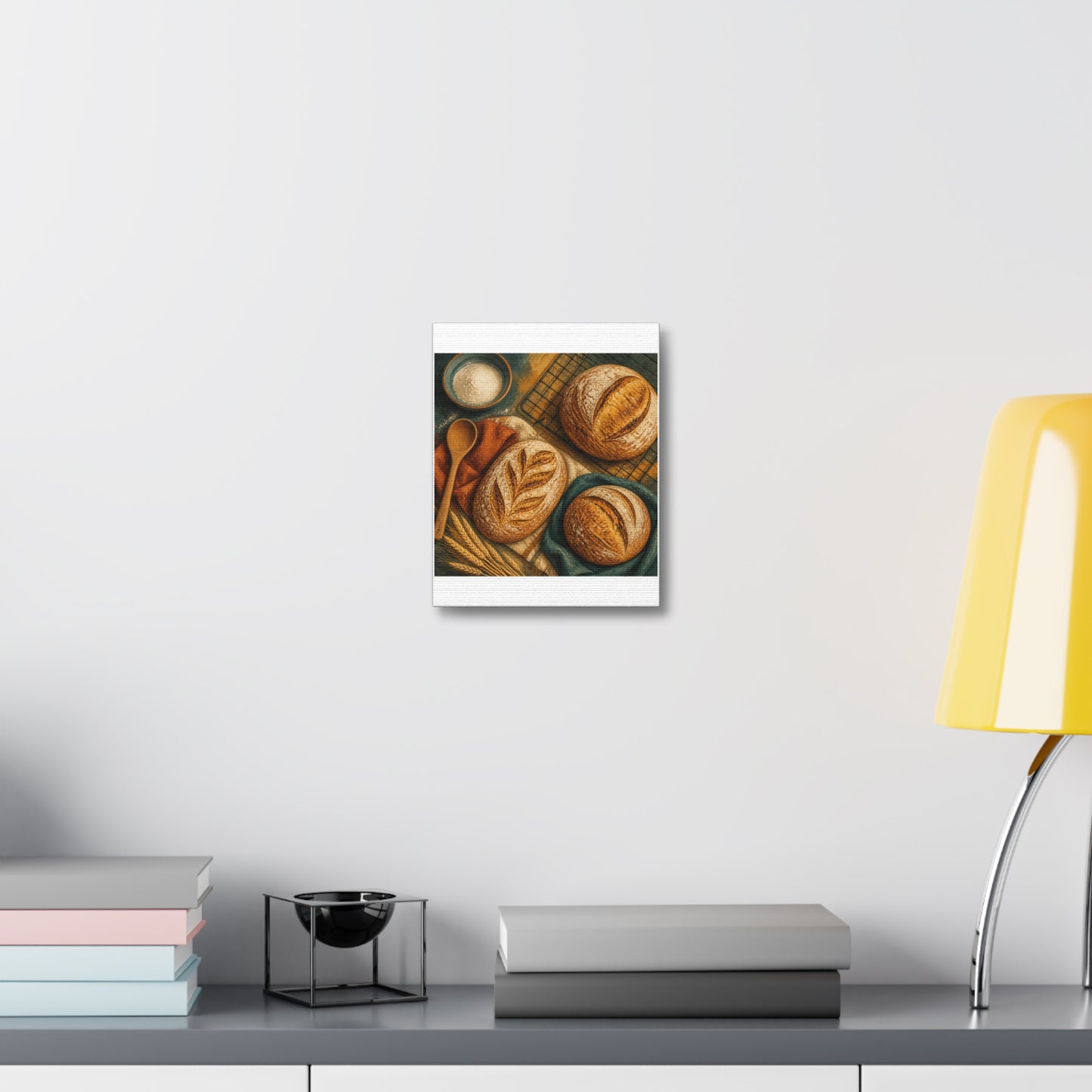 Artisan Bread Baking Still Life Canvas Art