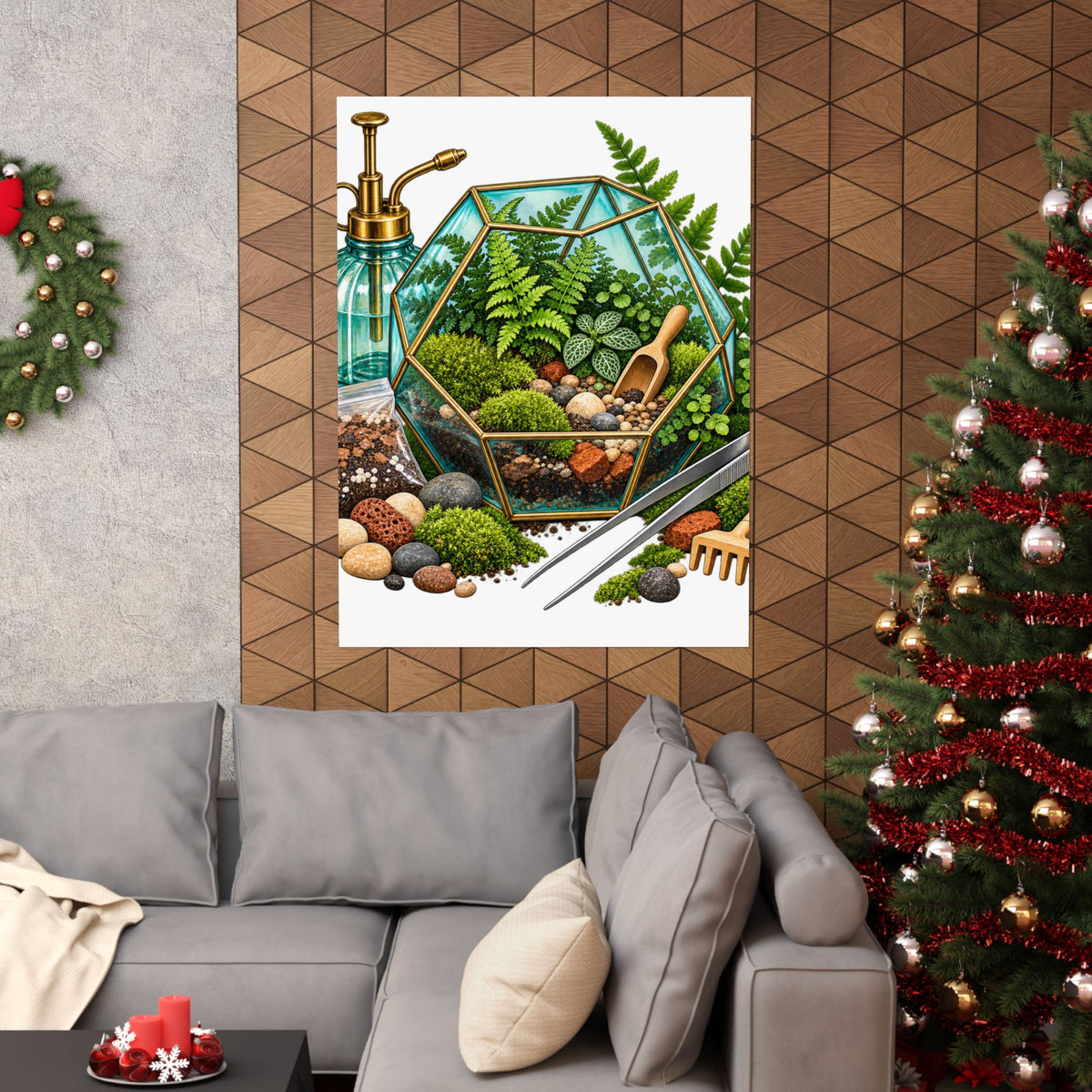 Fern Terrarium Building Workshop Poster