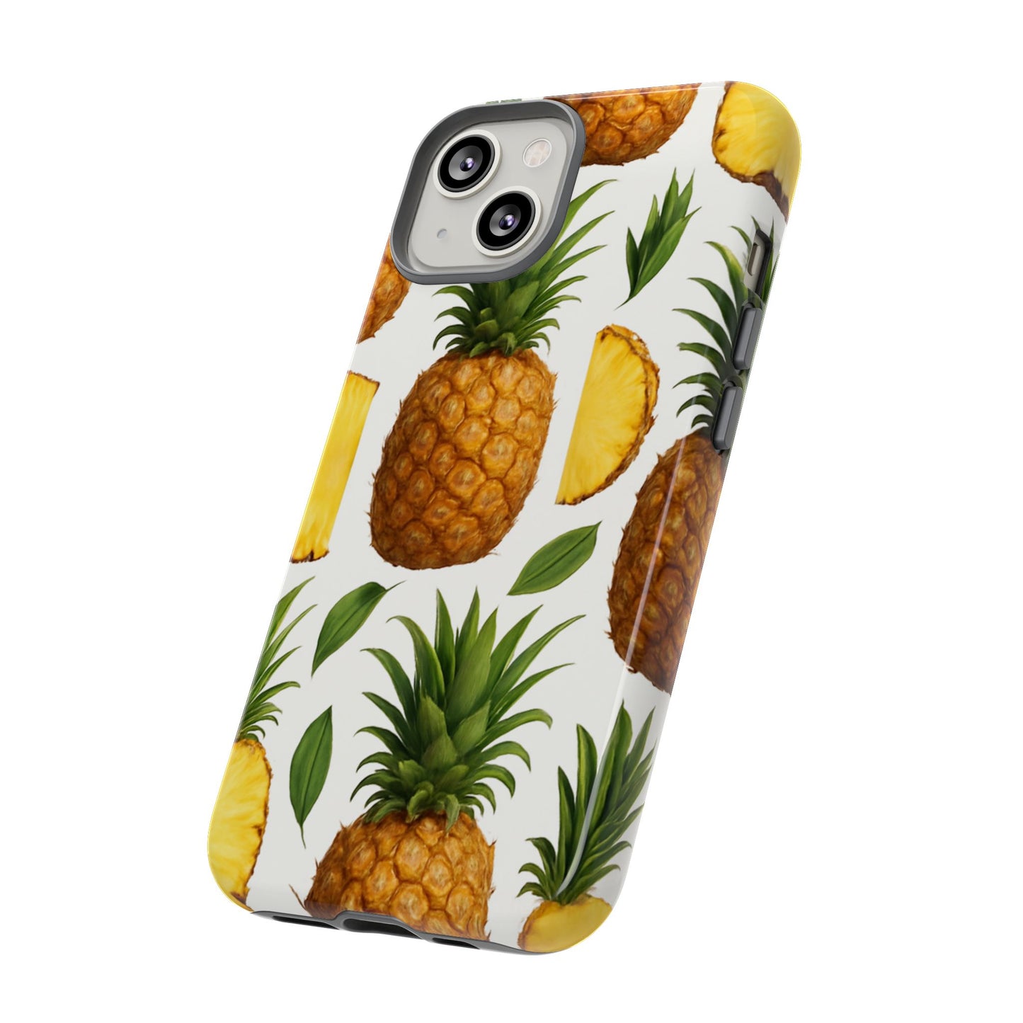 Pineapple Phone Case - Tough Cases, Tropical Phone Cover, Summer Vibe Accessories, Cute Pineapple Design, Fun Gift for Fruit Lovers