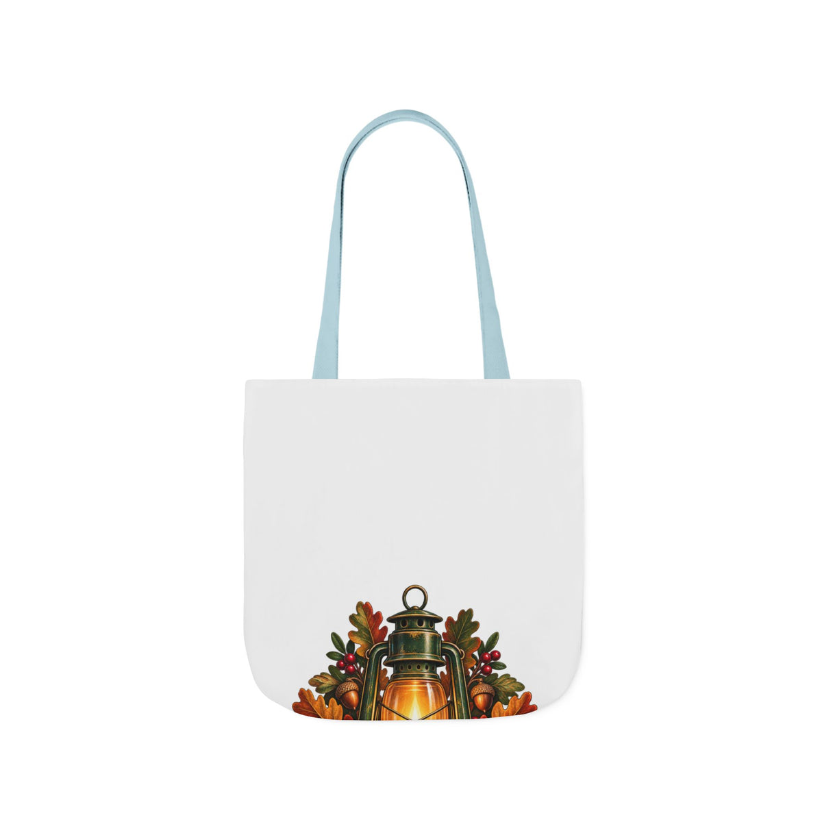 Autumn Oak Lantern and Acorns Tote Bag