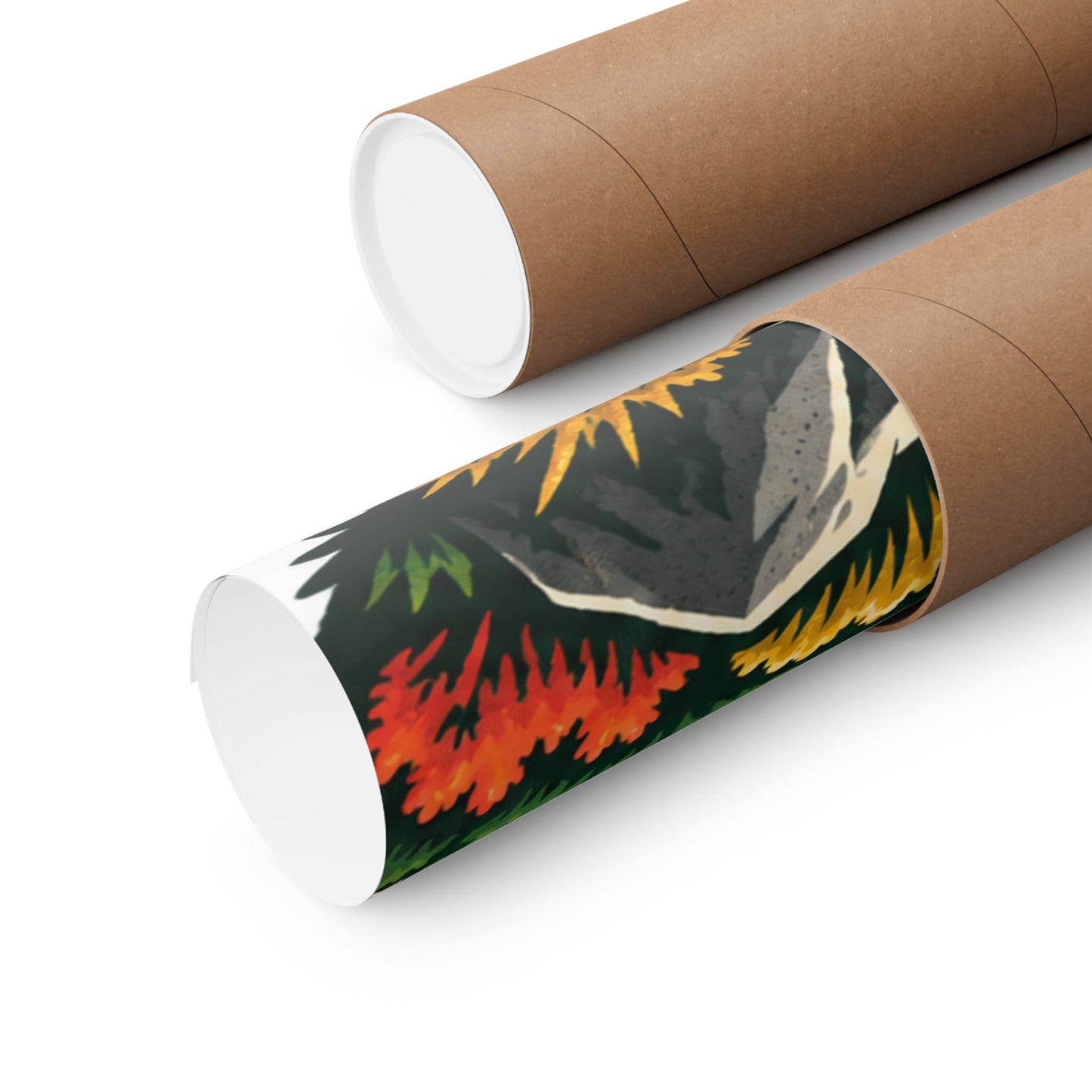 Sunrise Mountain Trail Outdoor Adventure Poster