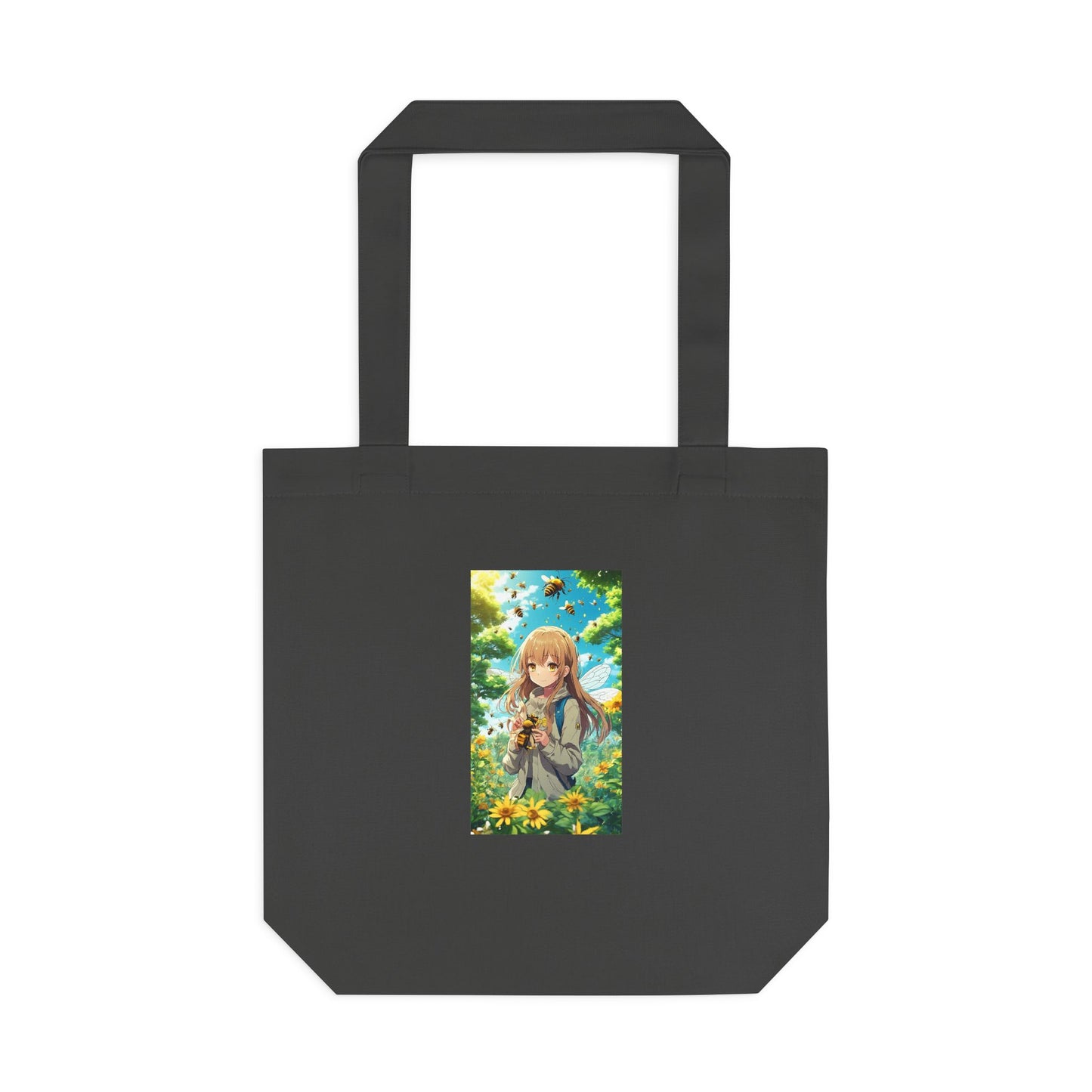 Bee Fairy Garden Anime Nature Art Tote Bag