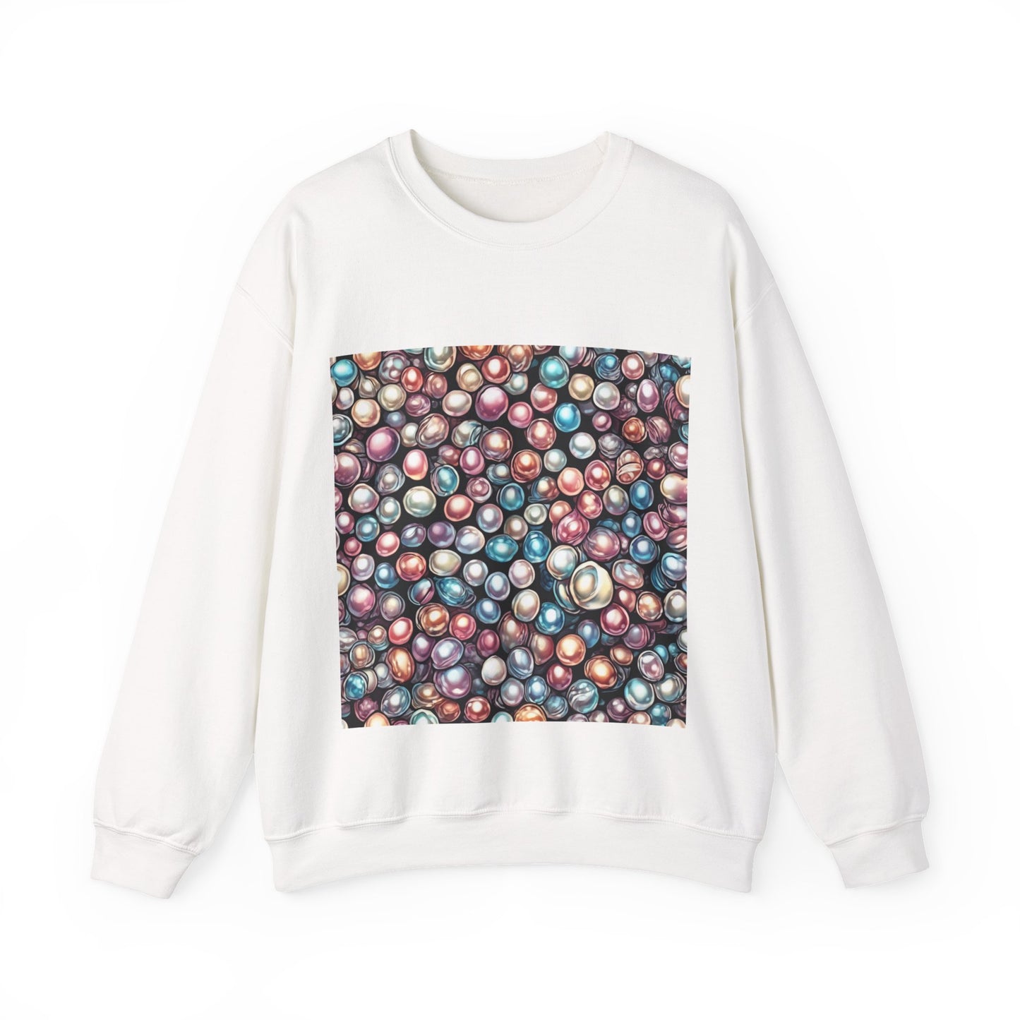 Pearl Bubble Pattern Abstract Gift Art Sweatshirt
