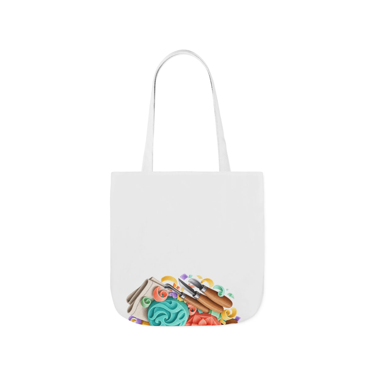 Colorful Soap Carving Workshop Tote Bag