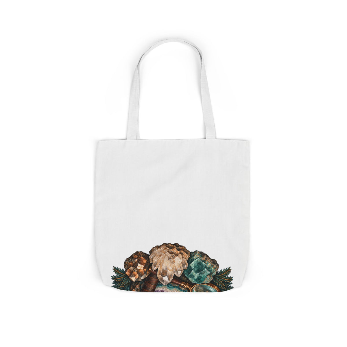 Vintage Geode and Rockhounding Field Kit Tote Bag