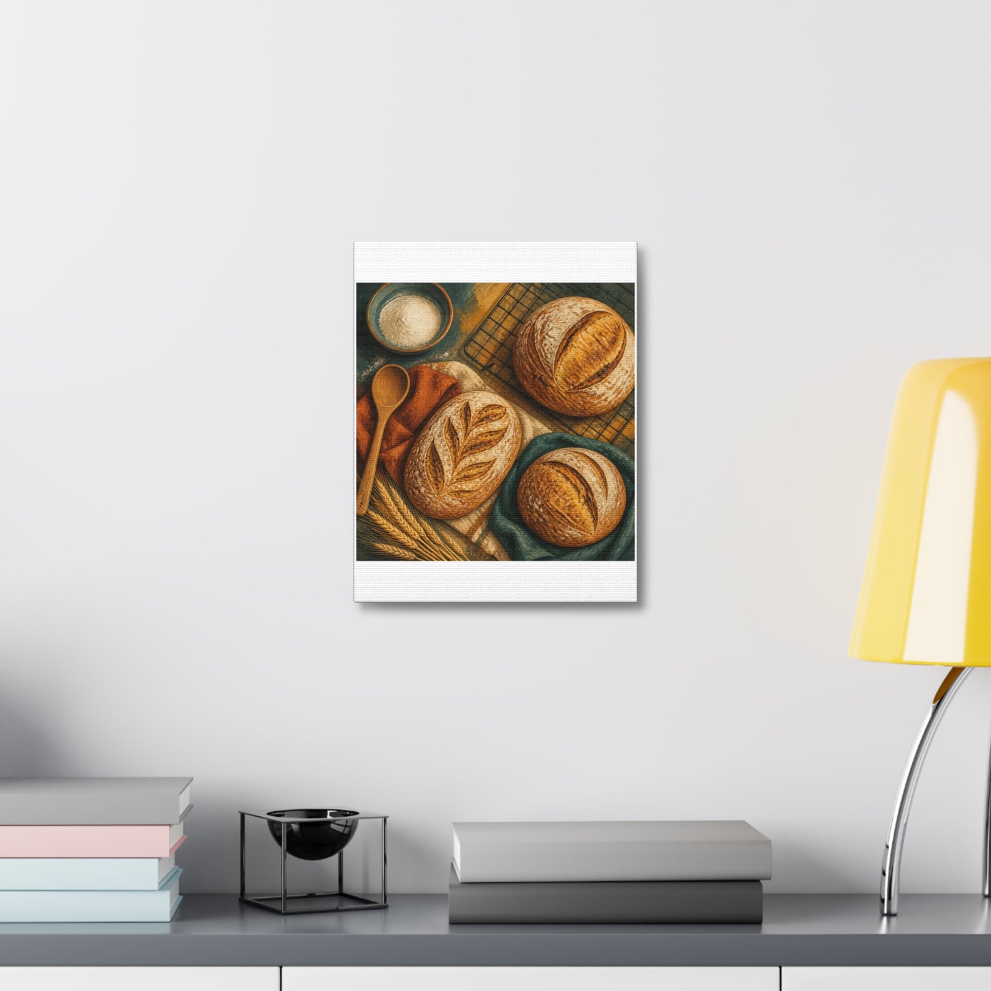 Artisan Bread Baking Still Life Canvas Art