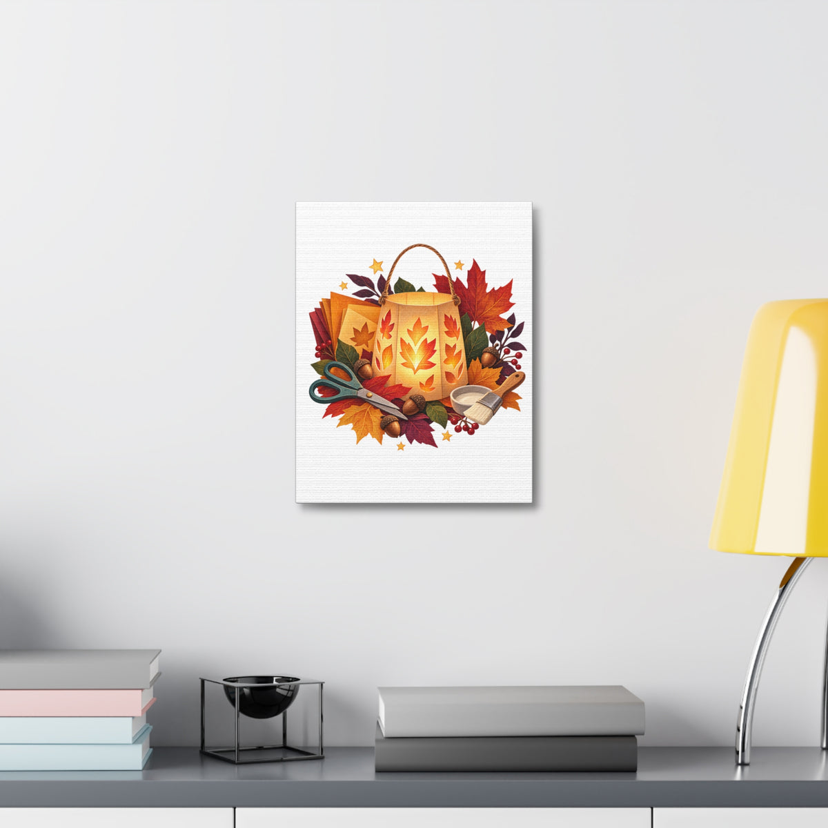 Autumn Lantern Making Workshop Canvas
