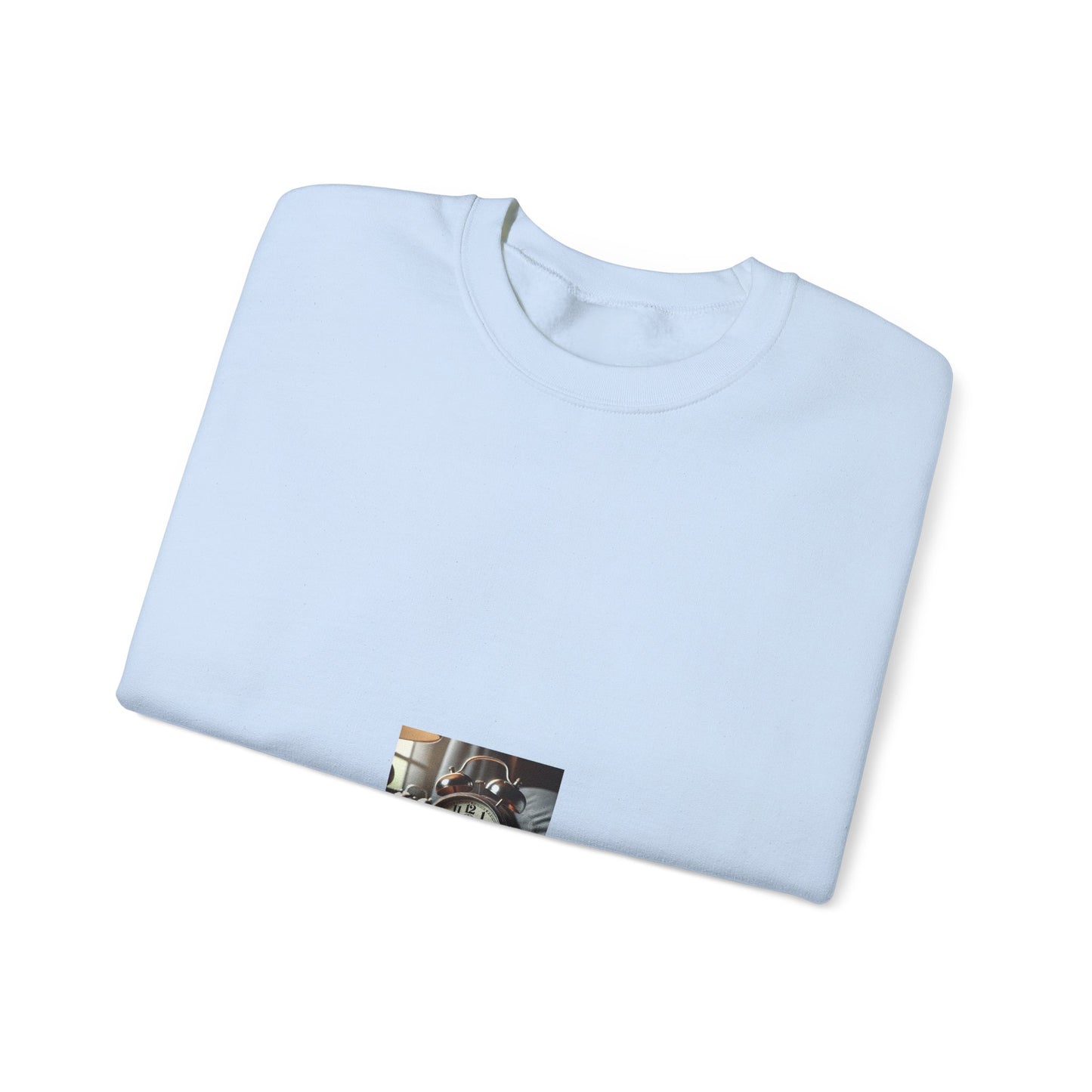Vintage Alarm Clock Morning Routine Soft Sweatshirt