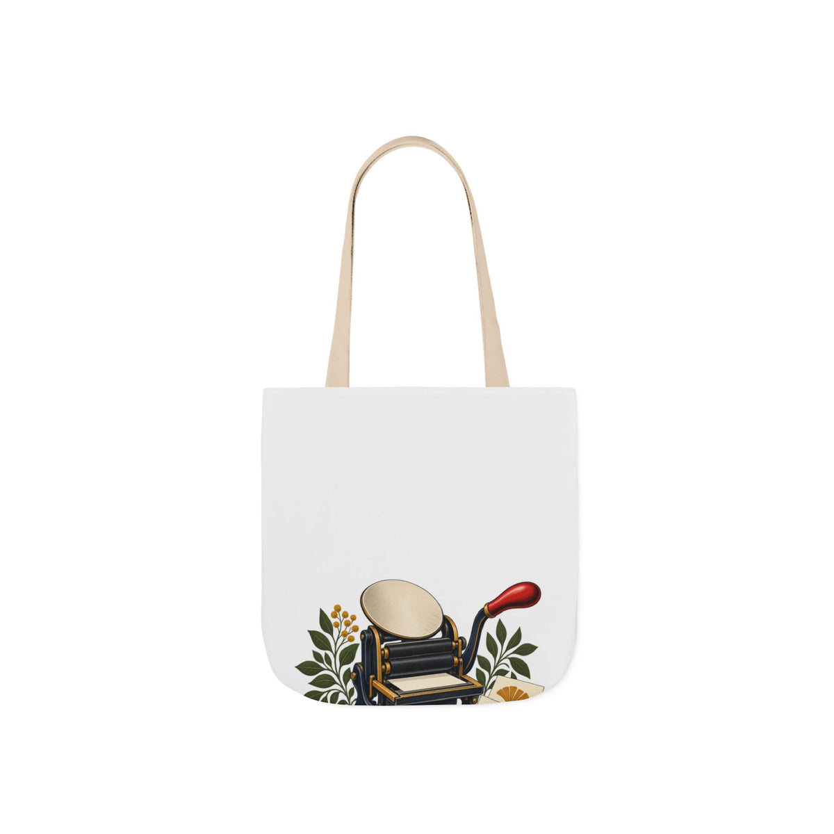 Botanical Letterpress Printshop Tote Bag
