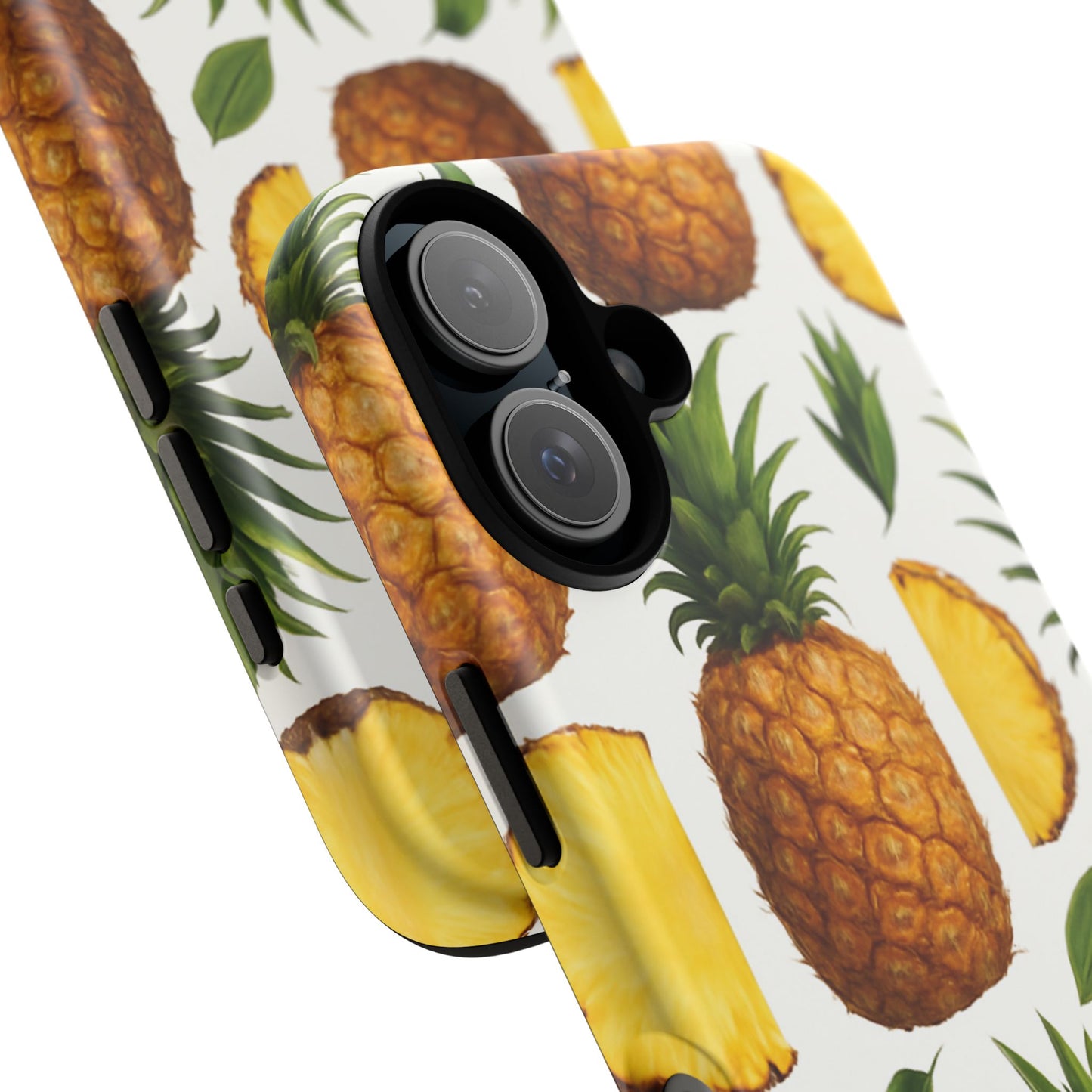 Pineapple Phone Case - Tough Cases, Tropical Phone Cover, Summer Vibe Accessories, Cute Pineapple Design, Fun Gift for Fruit Lovers