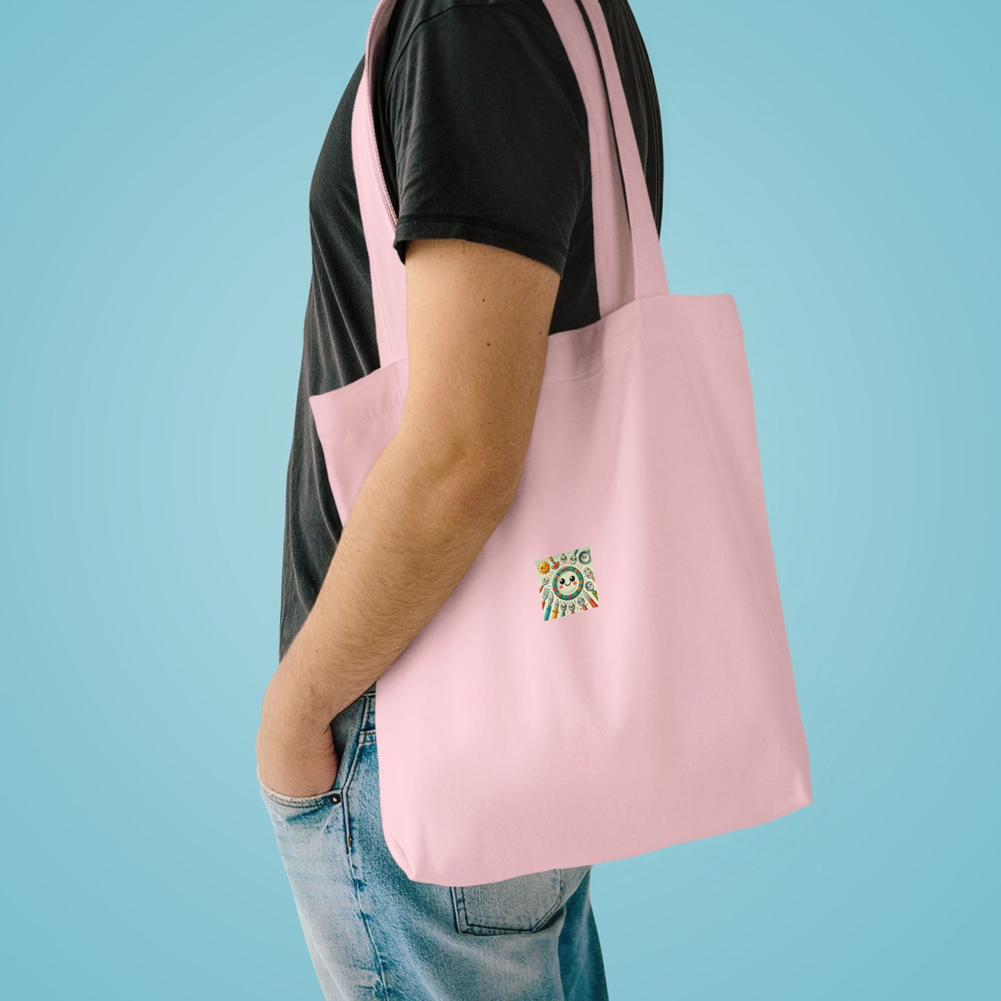 Happy Little Kitchen Club Kawaii Food Lover Market Tote Bag for Bakers