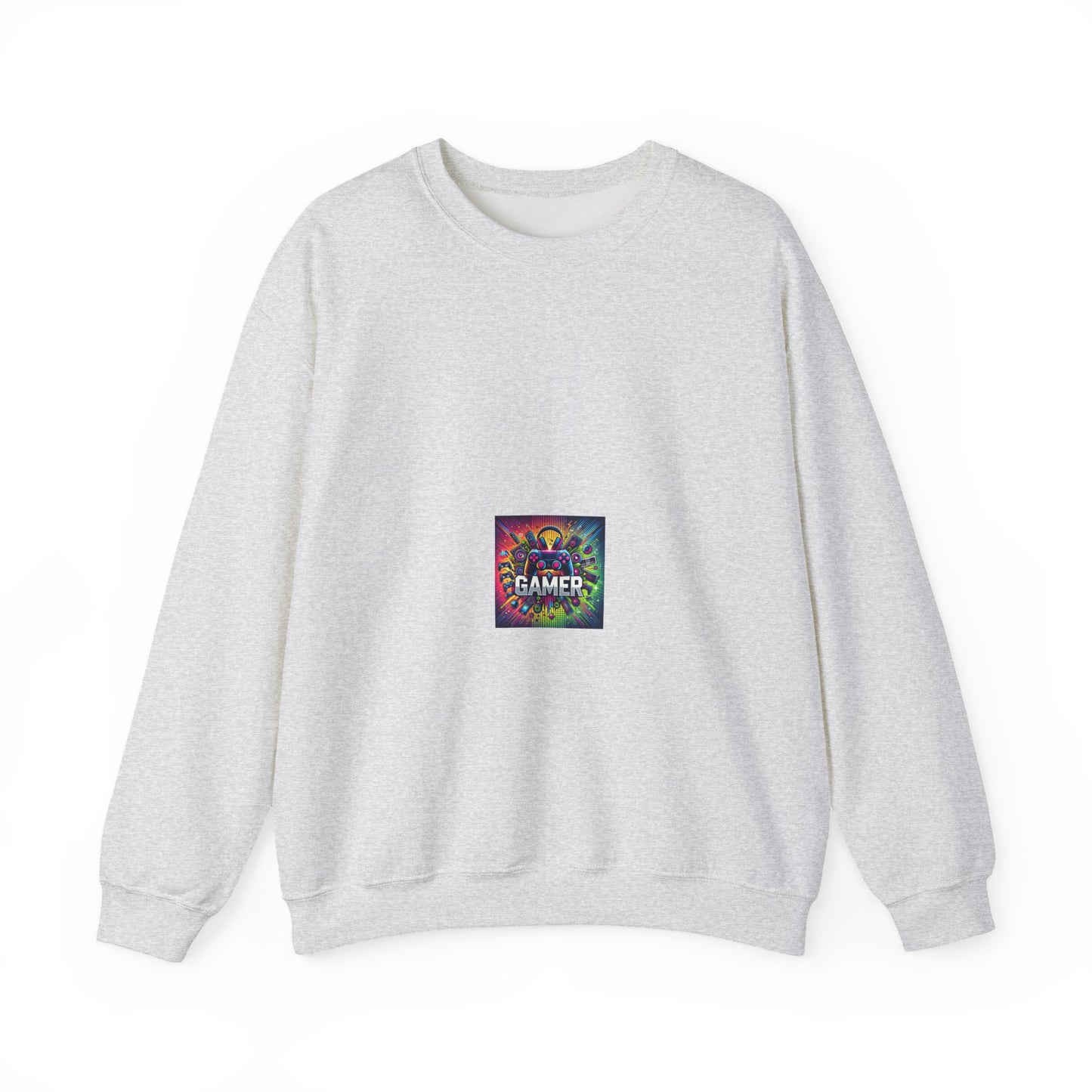 Neon Gamer Energy Retro Arcade Gaming Sweatshirt Gift
