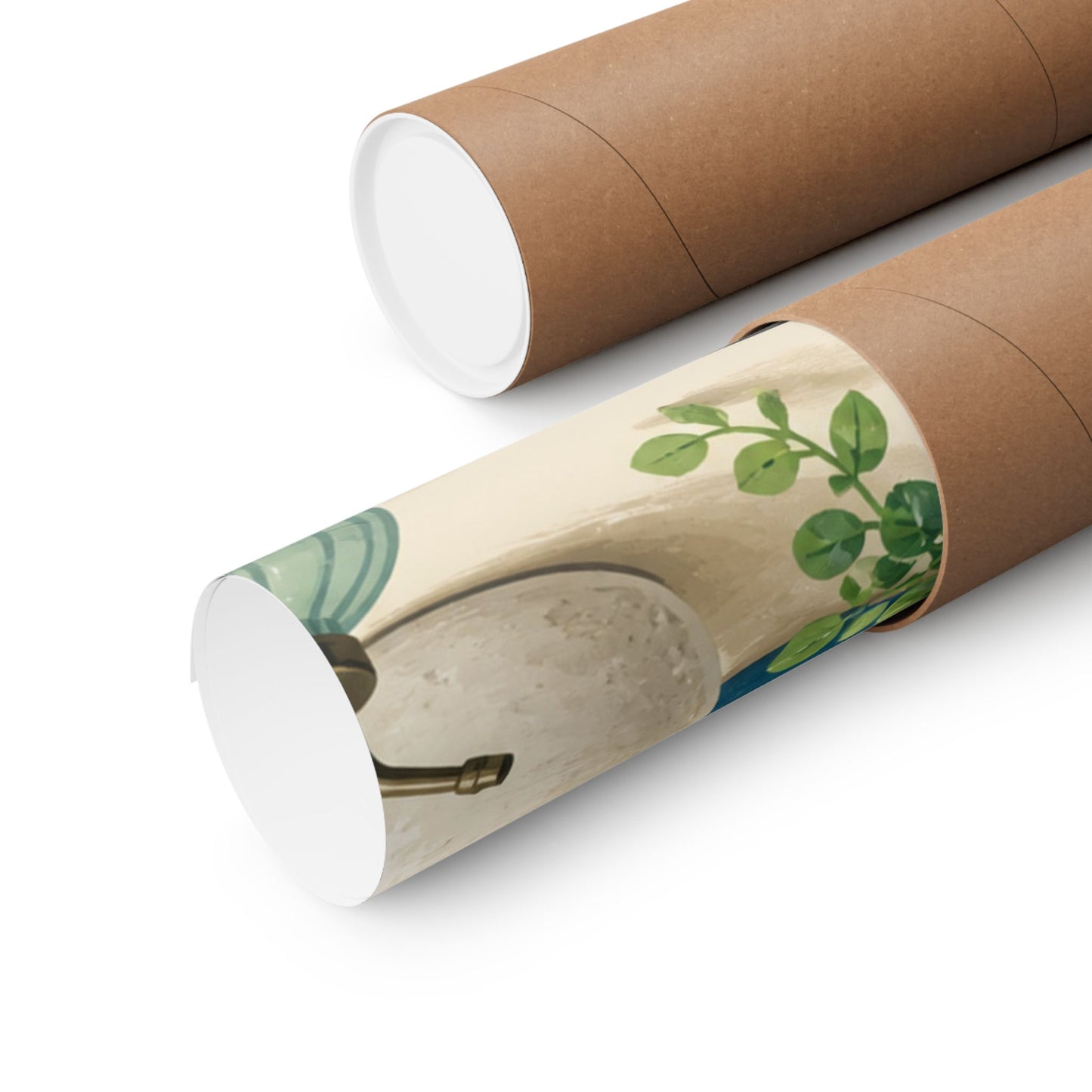 Calm Indoor Houseplant Collection Art Poster