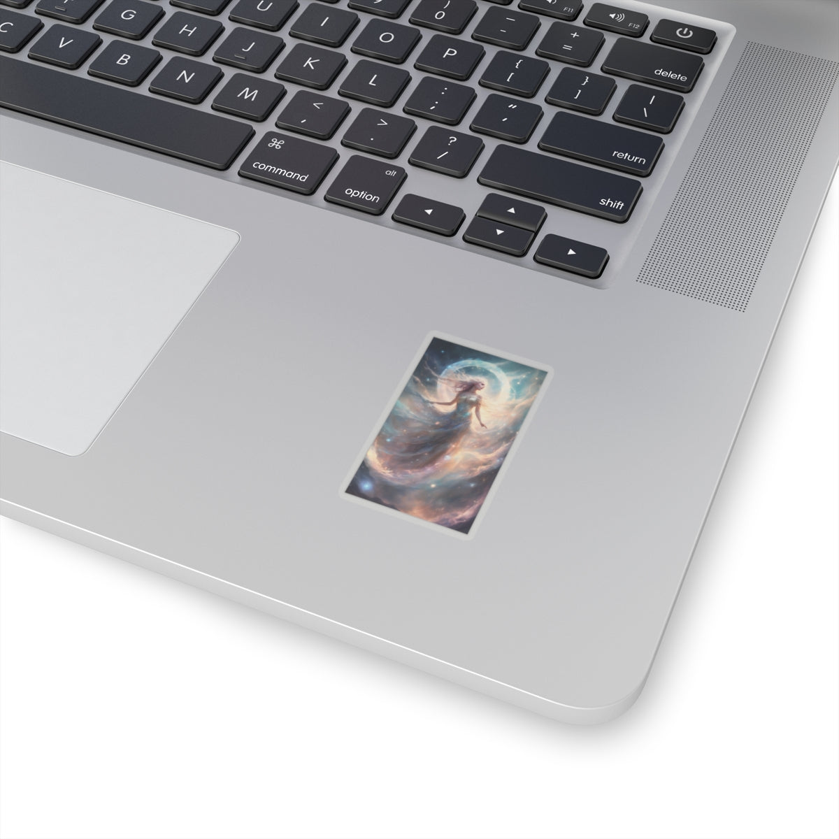 Moonlit Celestial Dancer Fantasy Portrait Sticker