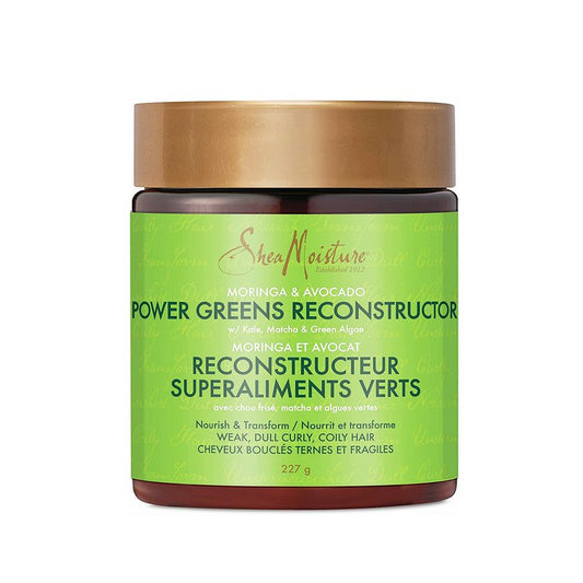 SheaMoisture Power Greens Reconstructor, Moringa & Avocado - 8 Oz
