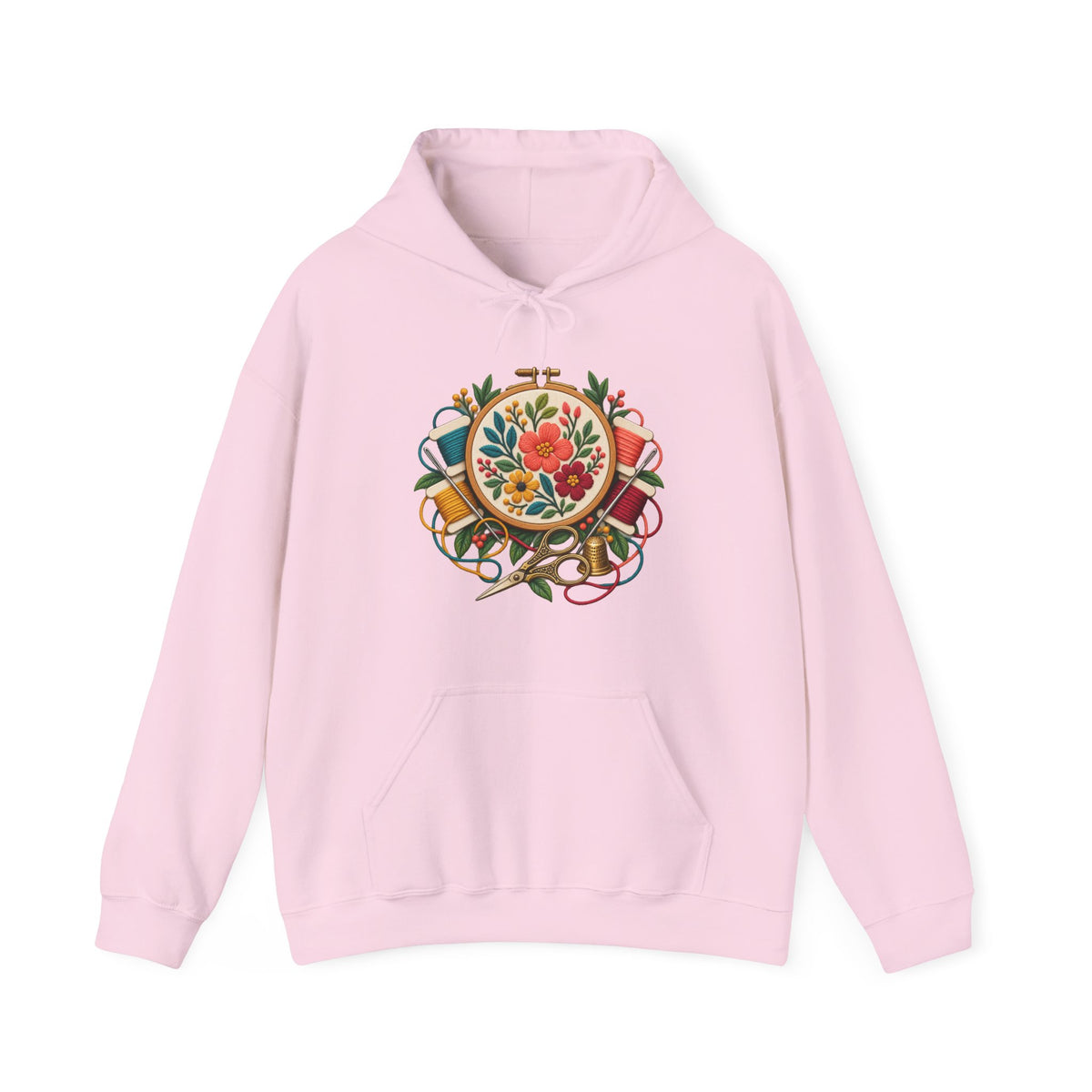 Botanical Embroidery Workshop Hoodie