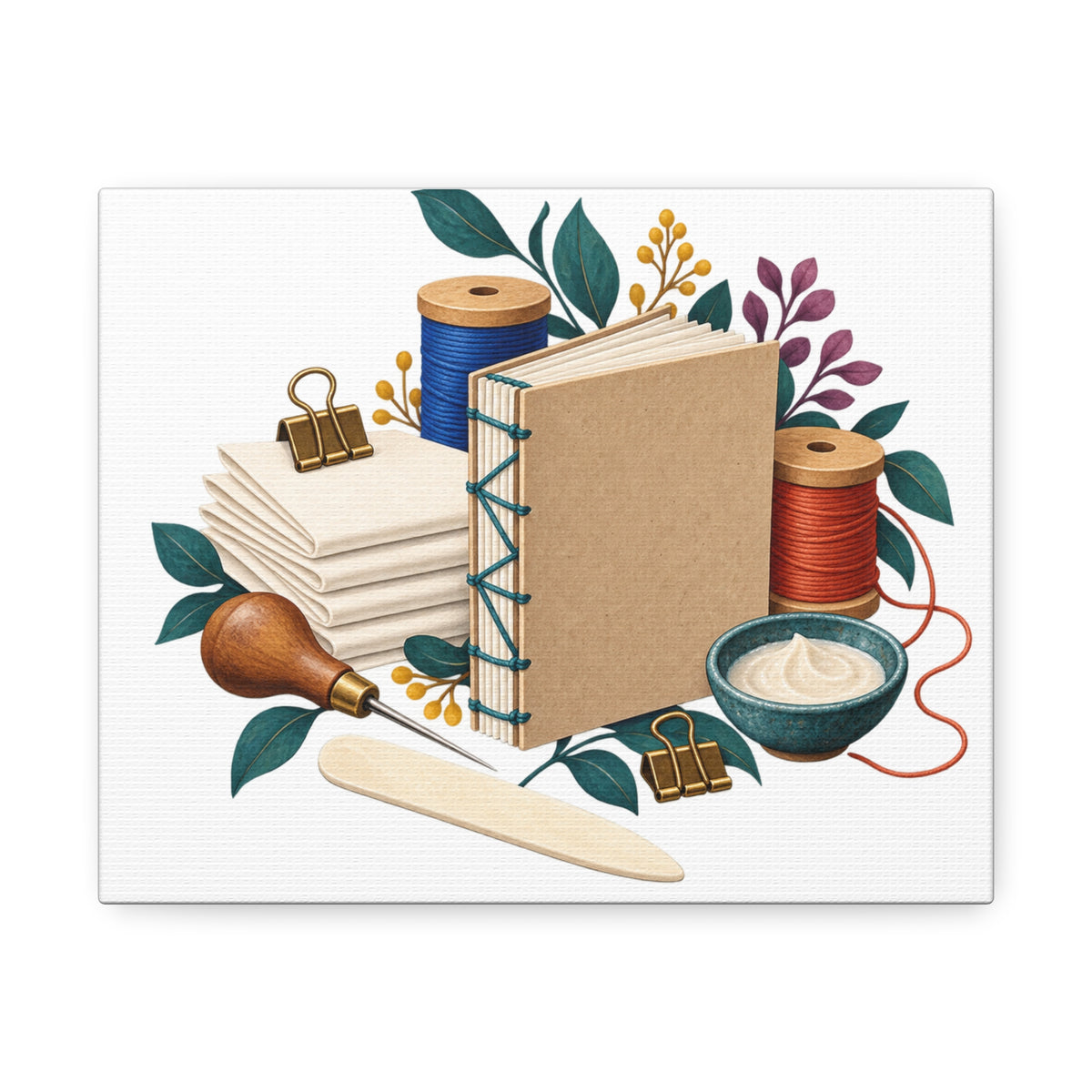 Hand Bookbinding Workshop Canvas