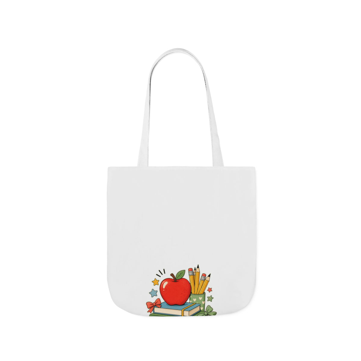 Apple Pencil Desk Stack Back To School Tote Bag