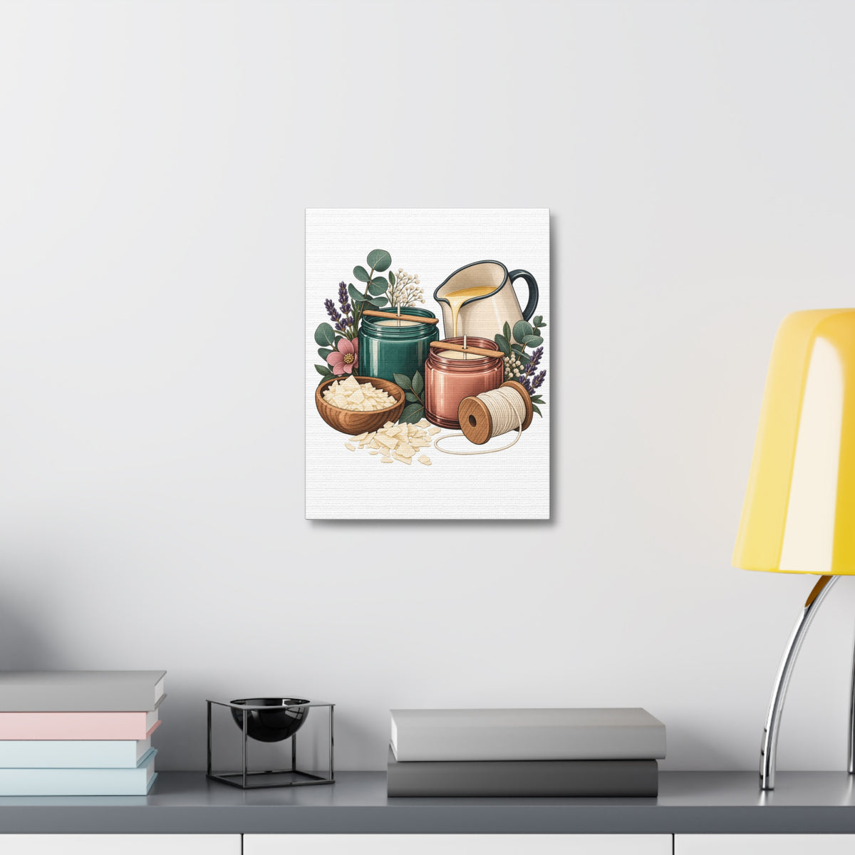 Artisan Candle Making Workshop Canvas