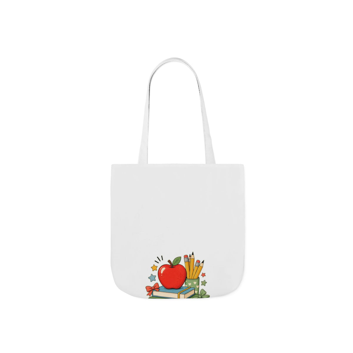 Apple Pencil Desk Stack Back To School Tote Bag