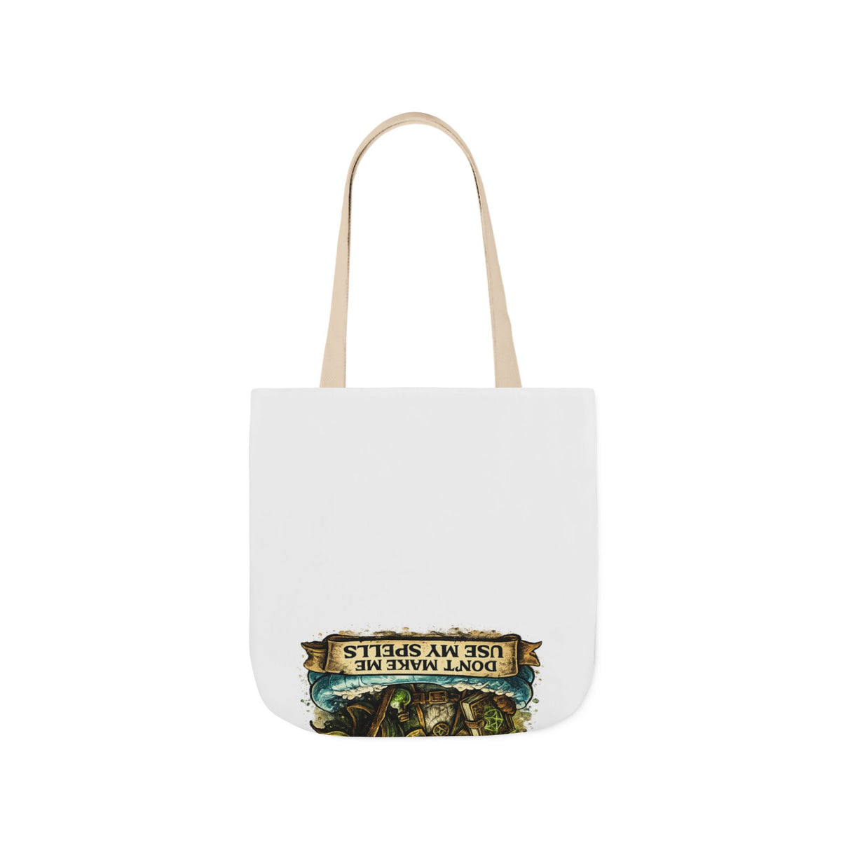 Crazy Cat Wizard Funny Fantasy Magic Tote Bag