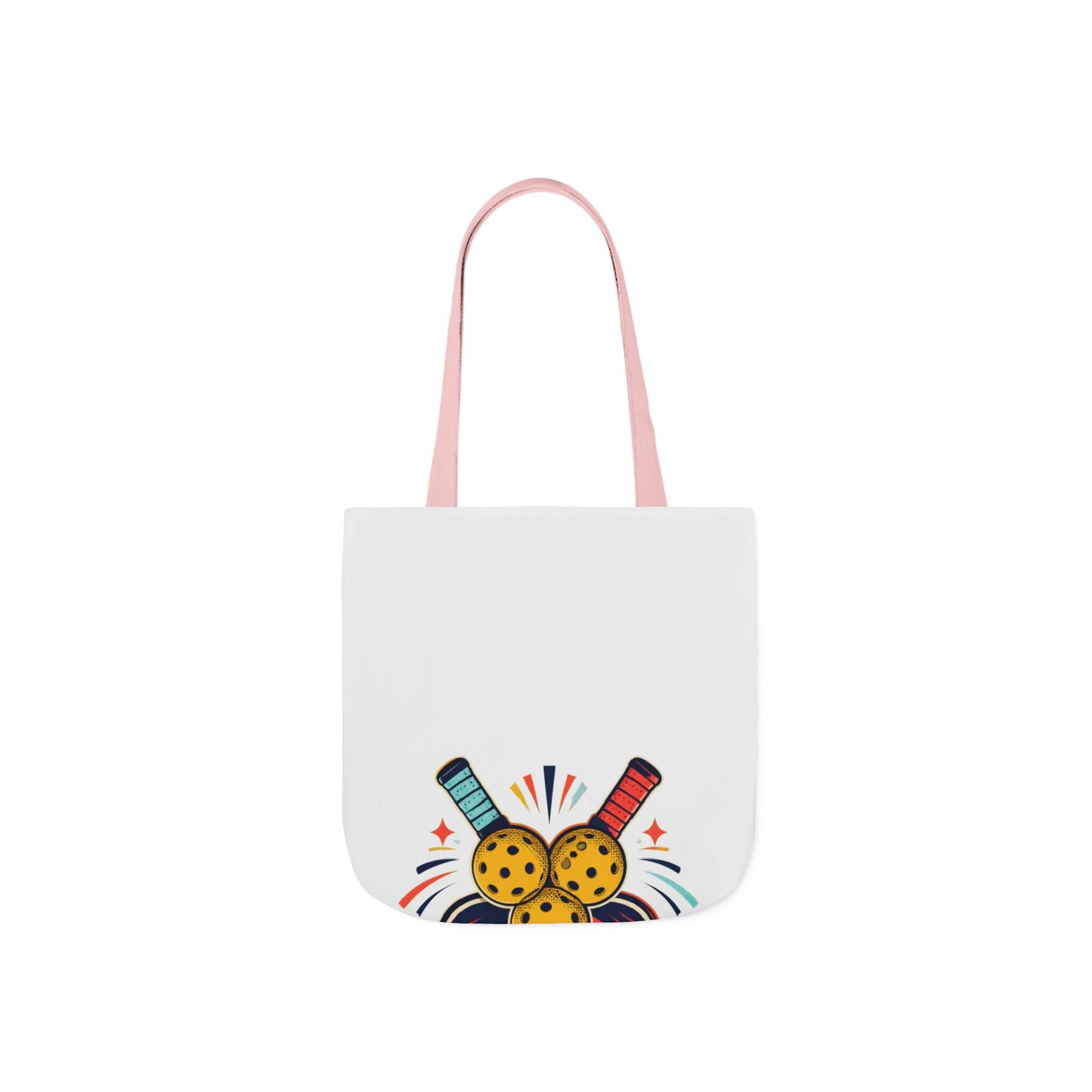 Retro Pickleball Paddles Recreational Sports Tote Bag