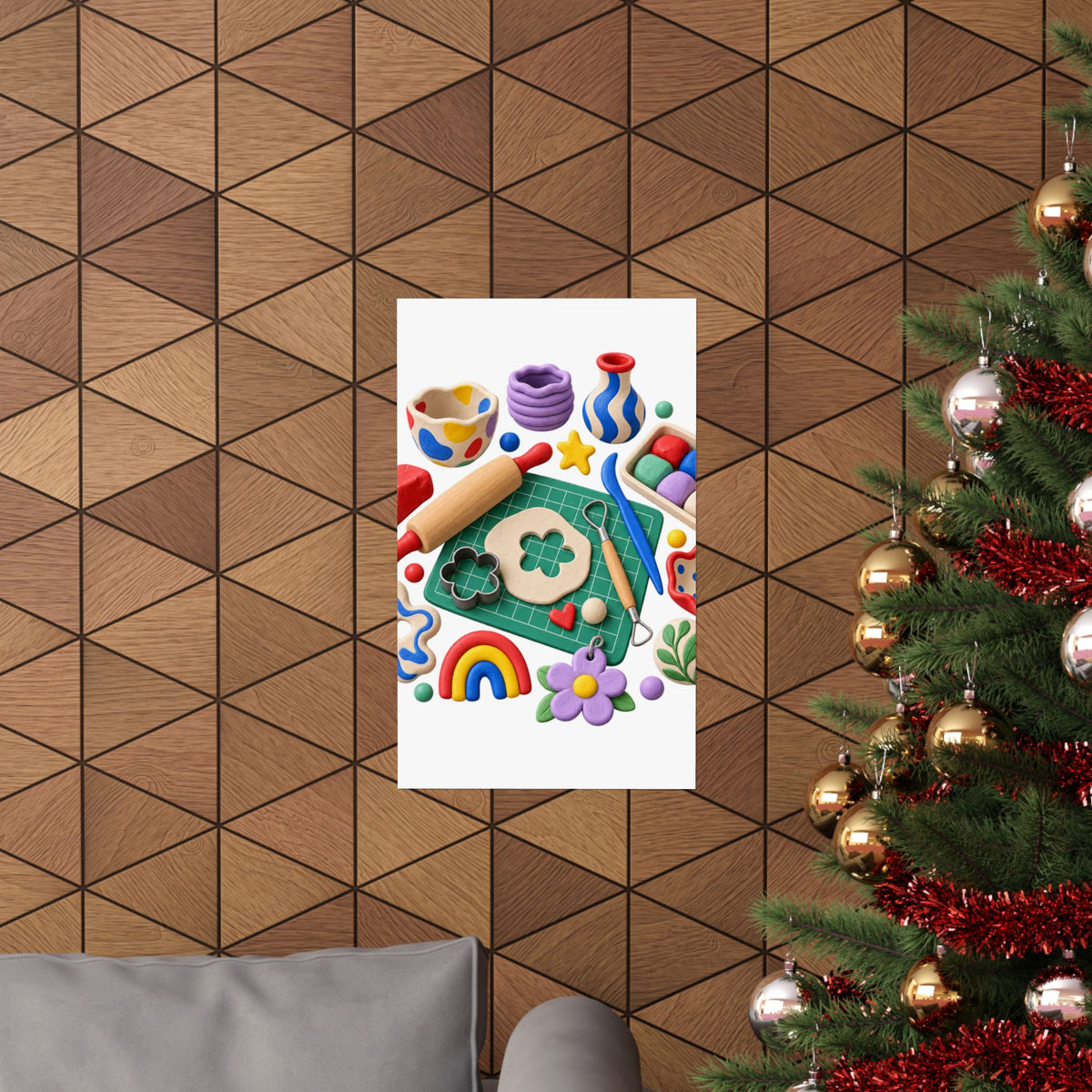 Miniature Clay Sculpting Workshop Poster