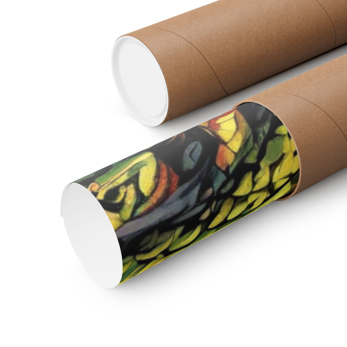 Surreal Serpent Hound Dark Fantasy Wall Art Poster