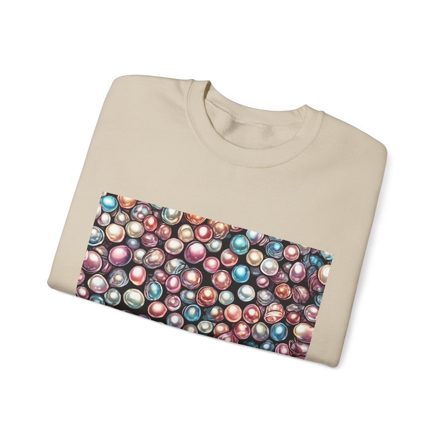 Pearl Bubble Pattern Abstract Gift Art Sweatshirt