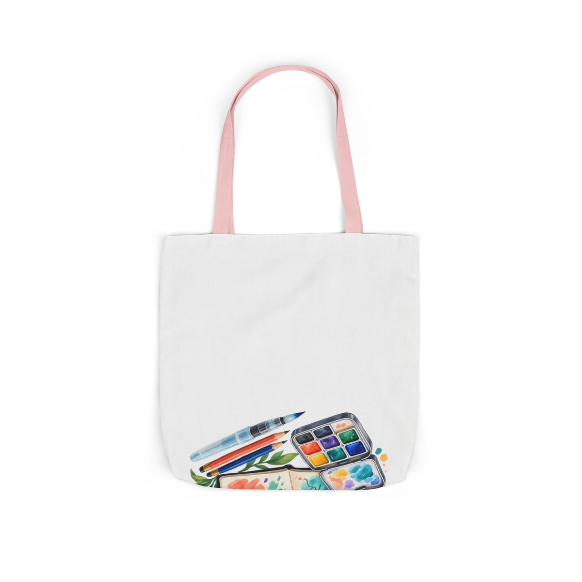 Colorful Urban Sketching Travel Kit Tote Bag