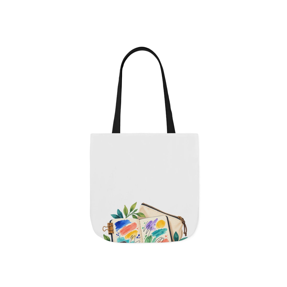 Colorful Urban Sketching Travel Kit Tote Bag