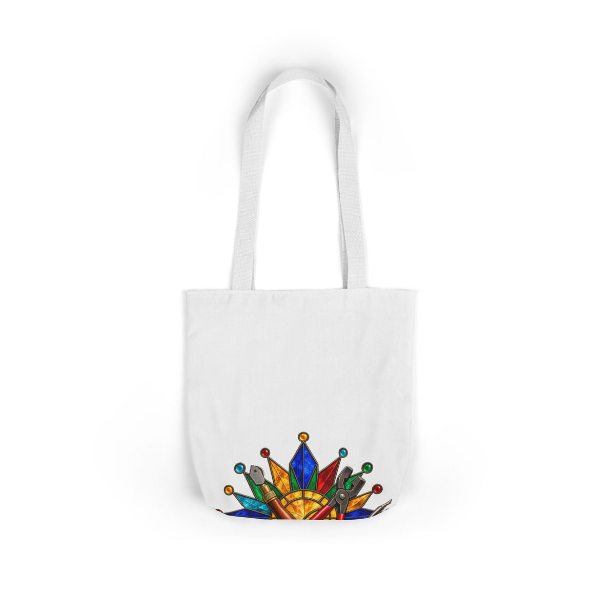 Stained Glass Workshop Tools Tote Bag