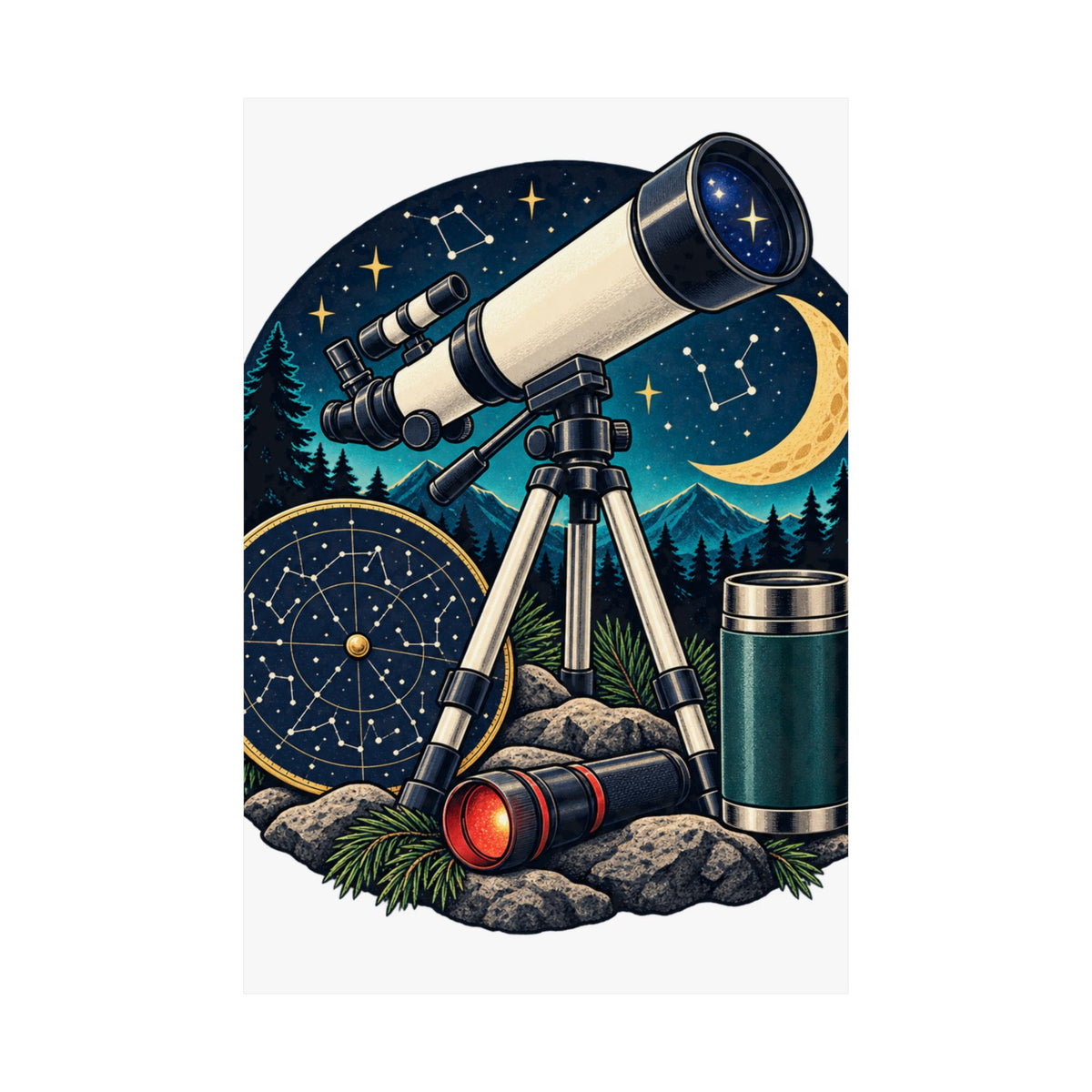 Backyard Stargazing Workshop Poster
