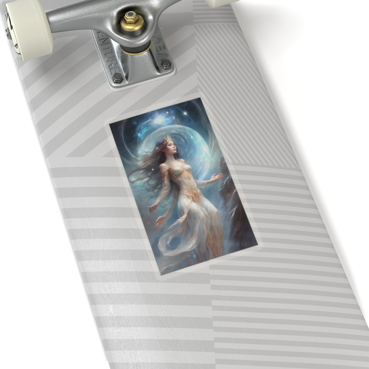 Lunar Celestial Queen Fantasy Portrait Sticker