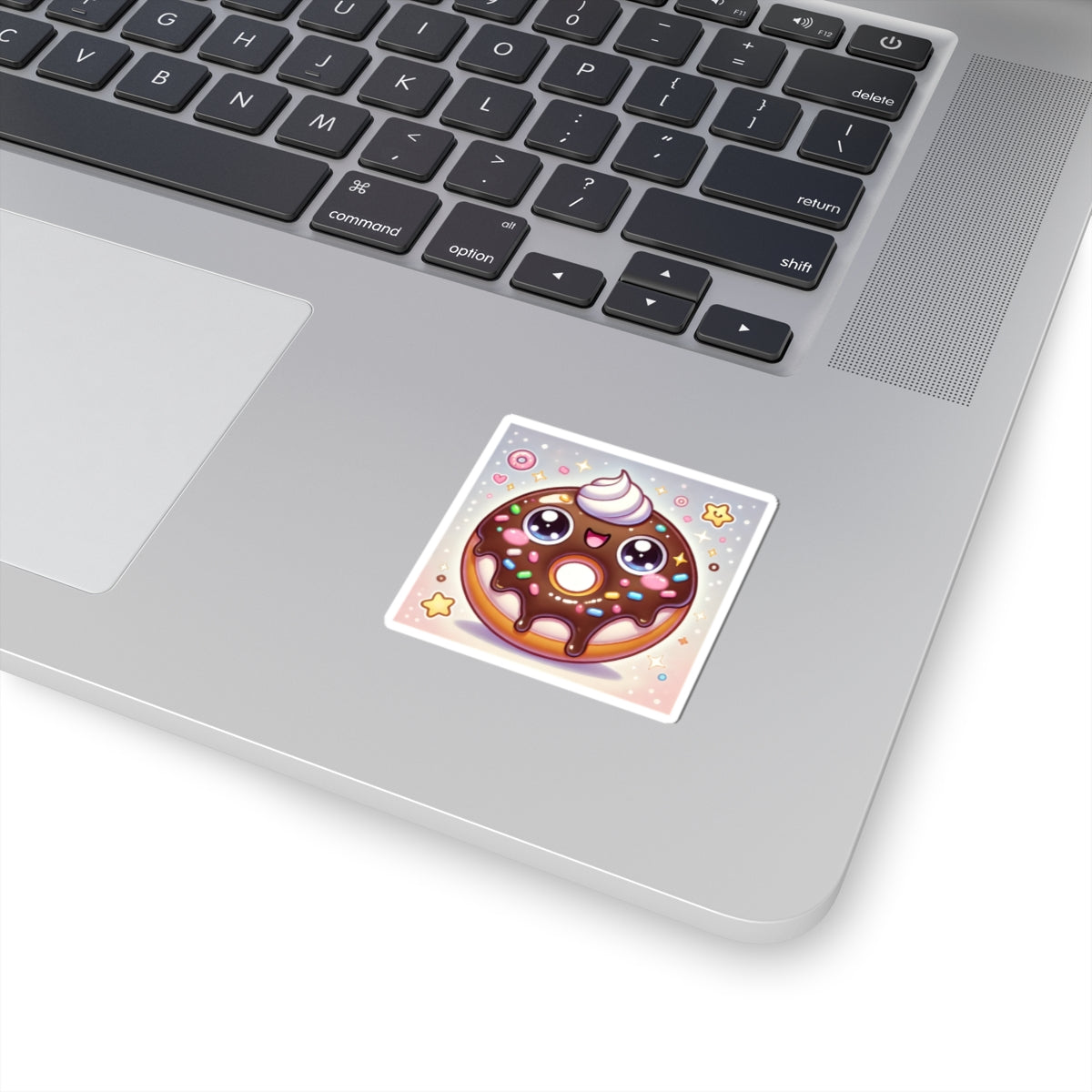 Kawaii Chocolate Donut Cute Dessert Art Sticker
