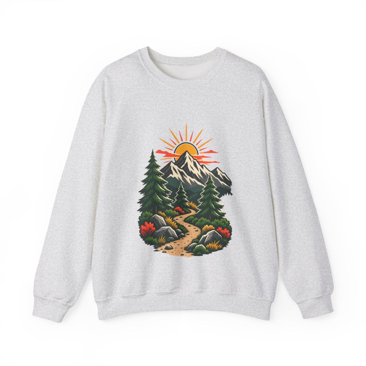 Sunrise Mountain Trail Outdoor Adventure Sweatshirt