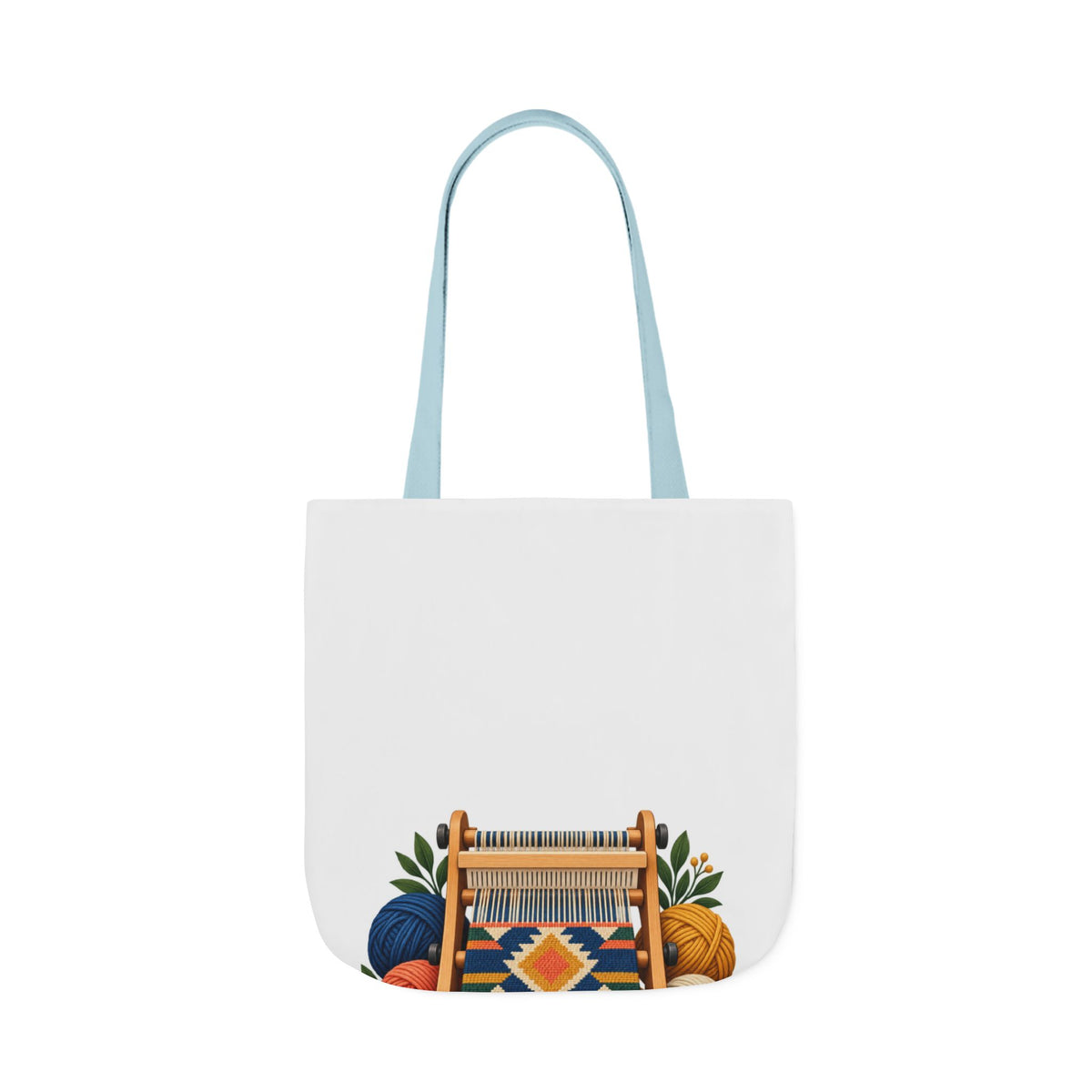 Geometric Hand Weaving Workshop Tote Bag
