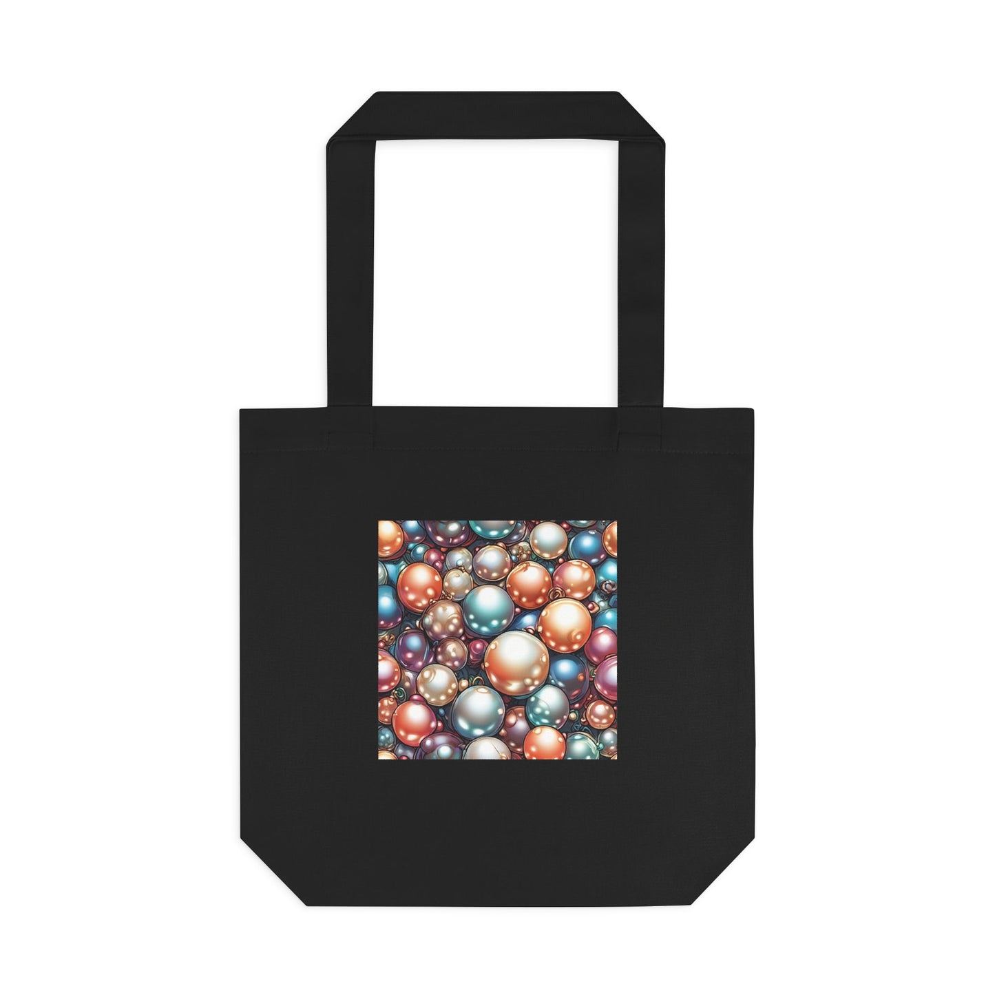 Glossy Orb Marble Abstract Gift Art Tote Bag