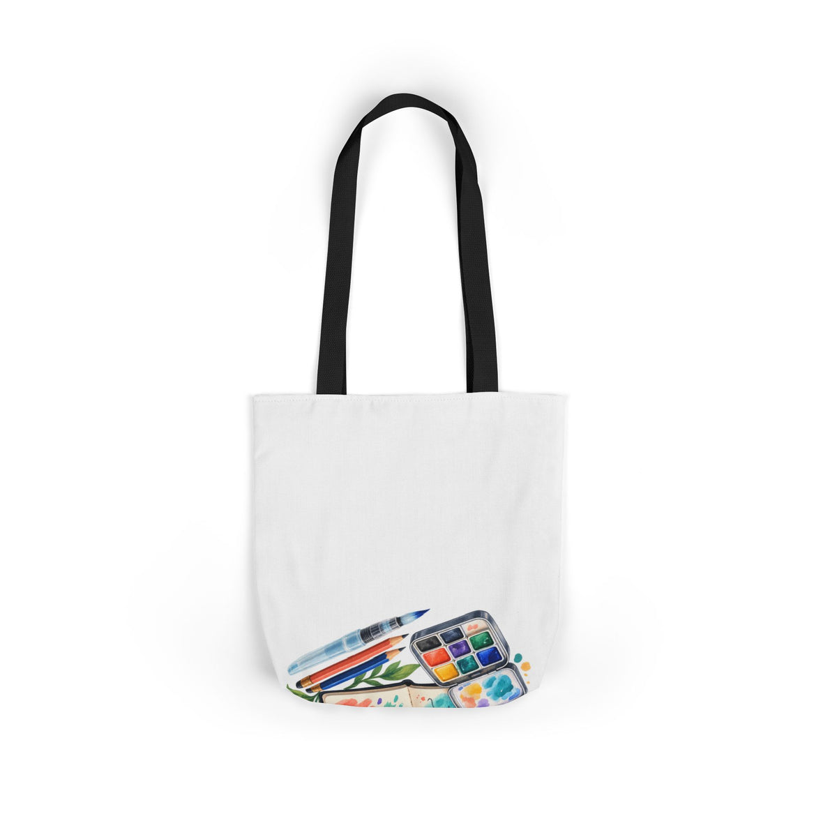 Colorful Urban Sketching Travel Kit Tote Bag