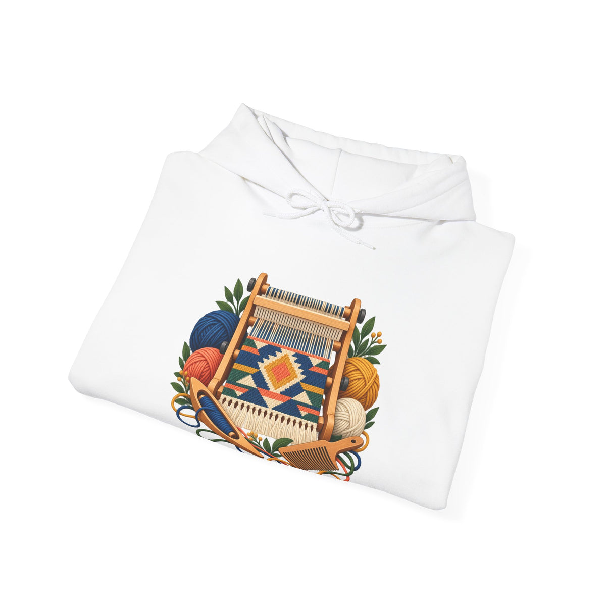 Geometric Hand Weaving Workshop Hoodie