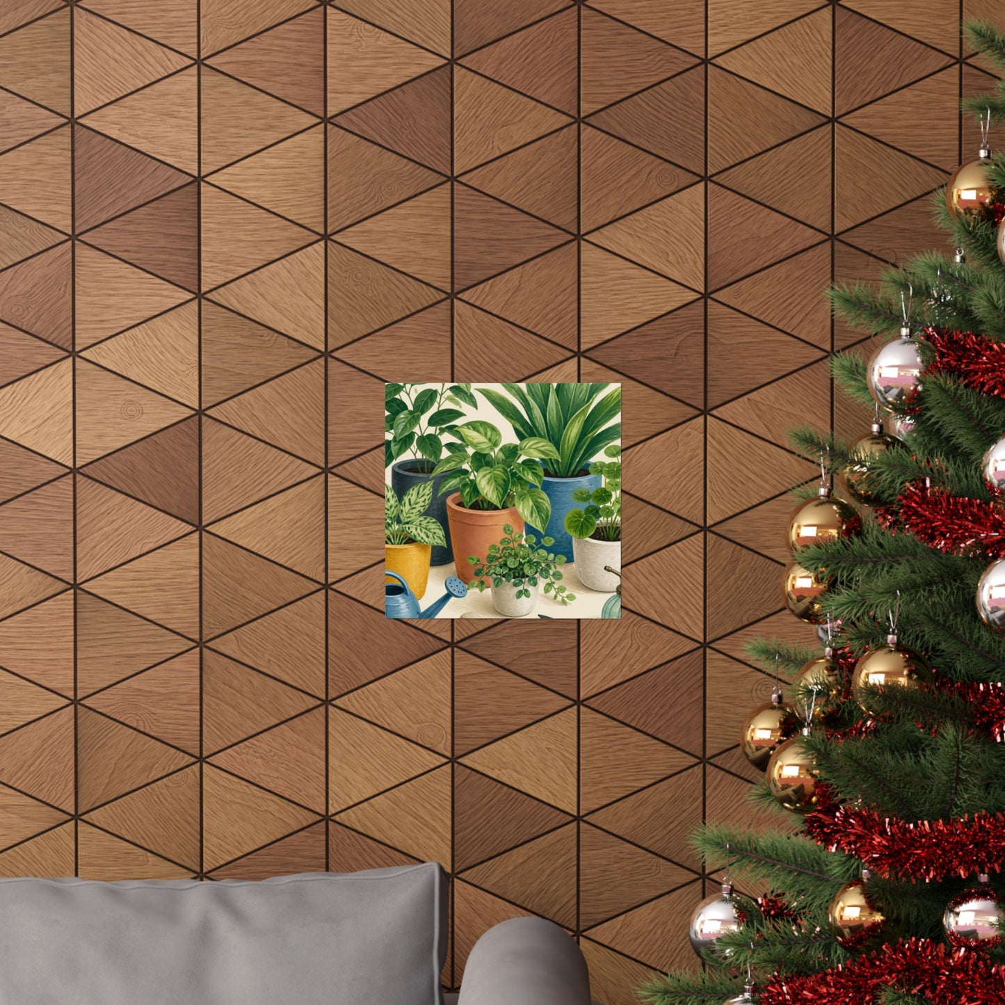 Calm Indoor Houseplant Collection Art Poster