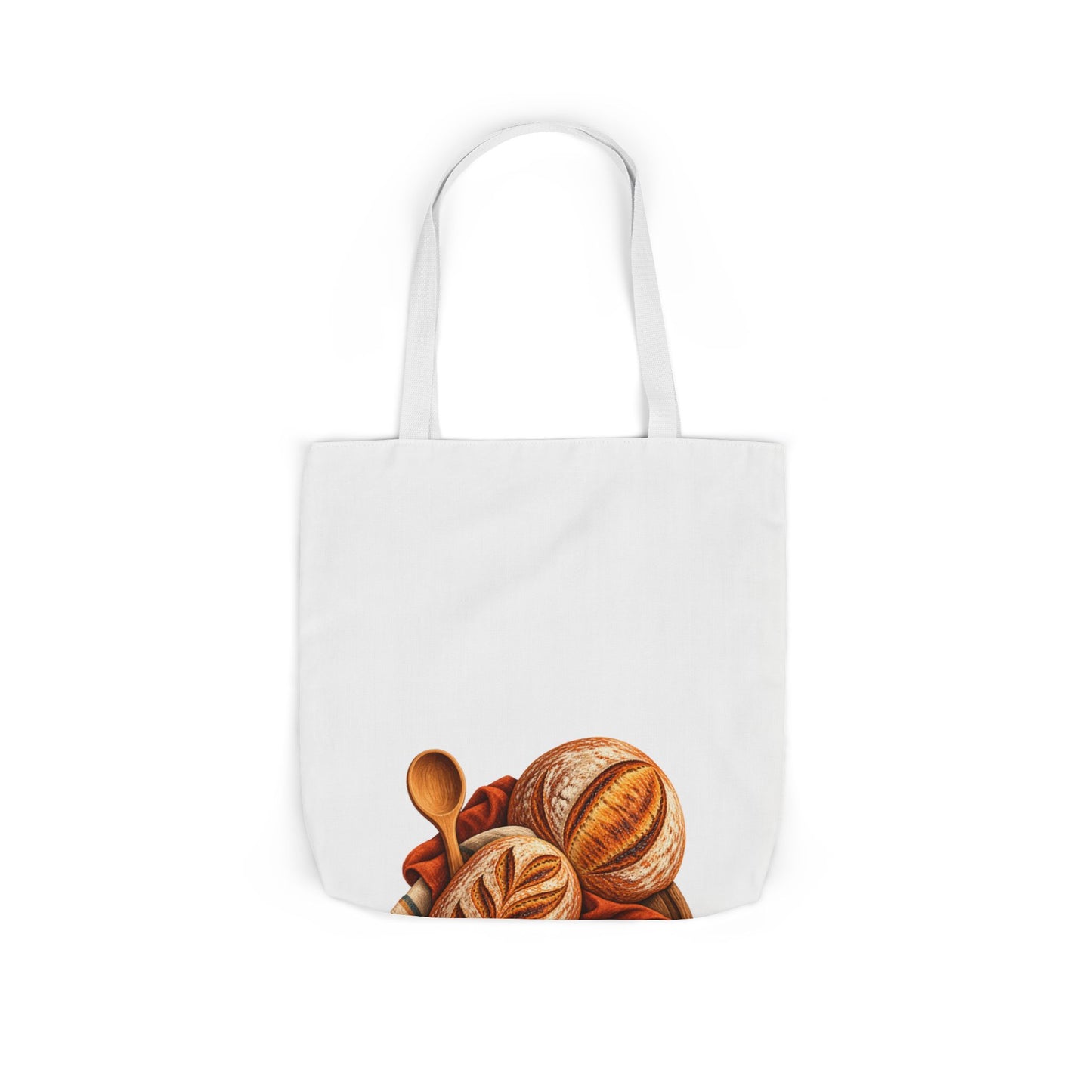 Artisan Bread Baking Emblem Tote Bag
