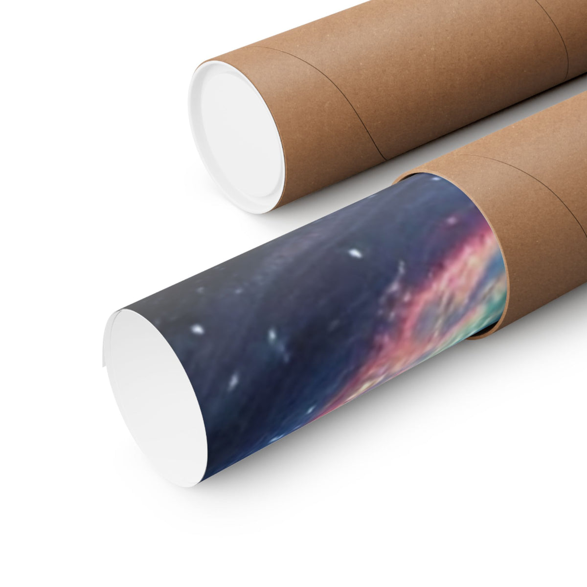 Cosmic Black Cat Galaxy Celestial Wall Art Poster